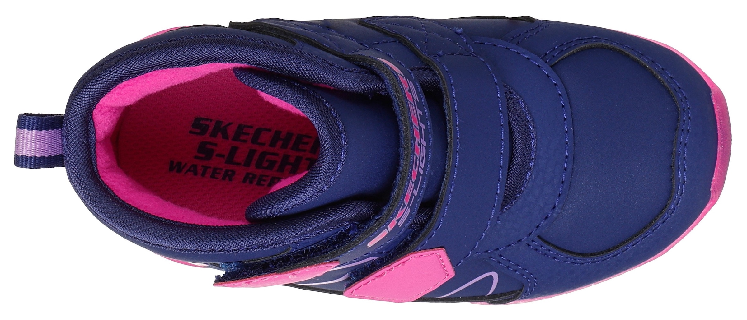 Skechers Klettstiefel »ILLUMI-BRIGHTS«  Winterstiefel mit Blinkfunktion, Größenschablone zum Download