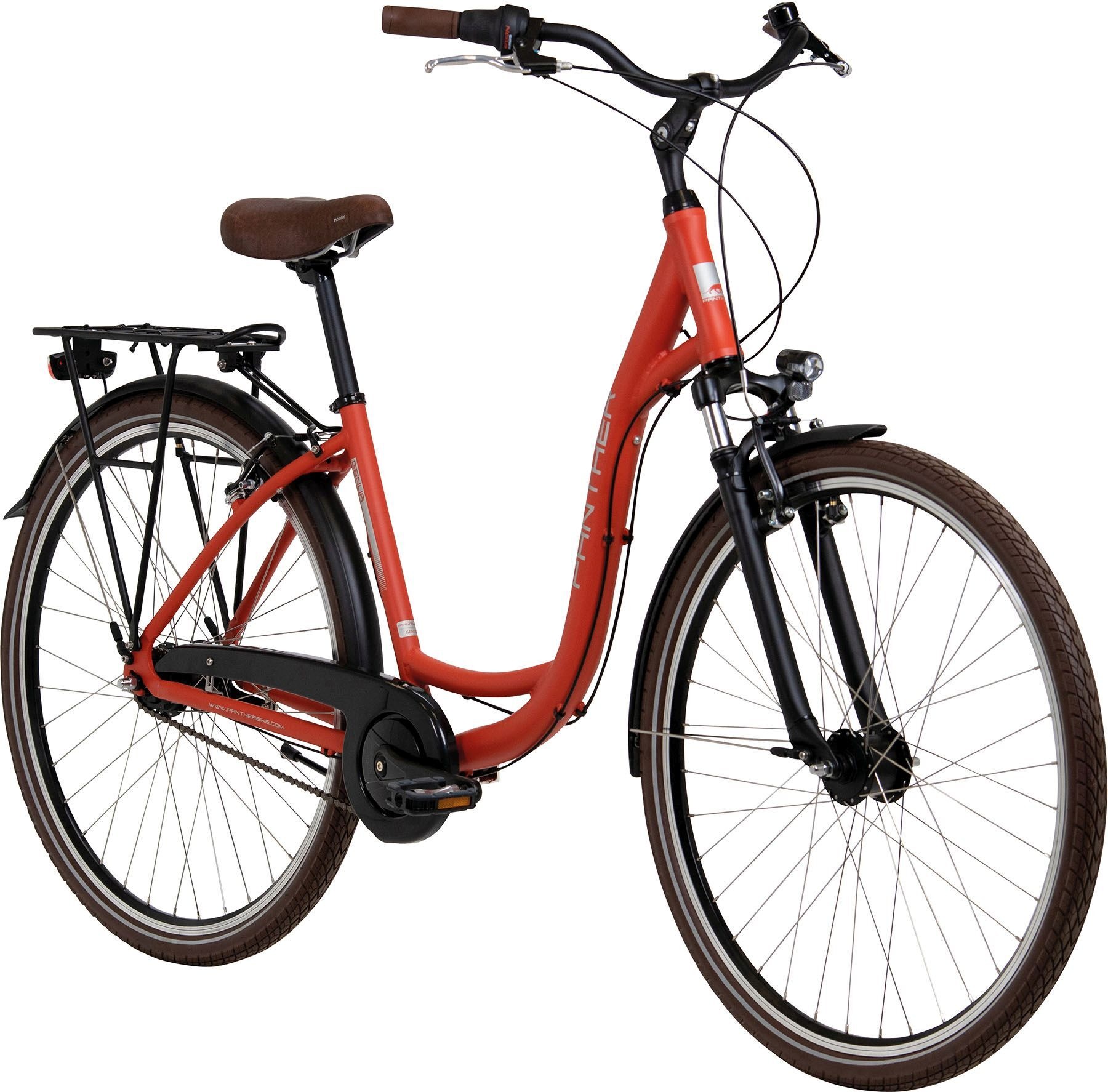 Panther Cityrad »Citybike 28 Zoll "Caraz 2.0" Damen 7-Gang ND«