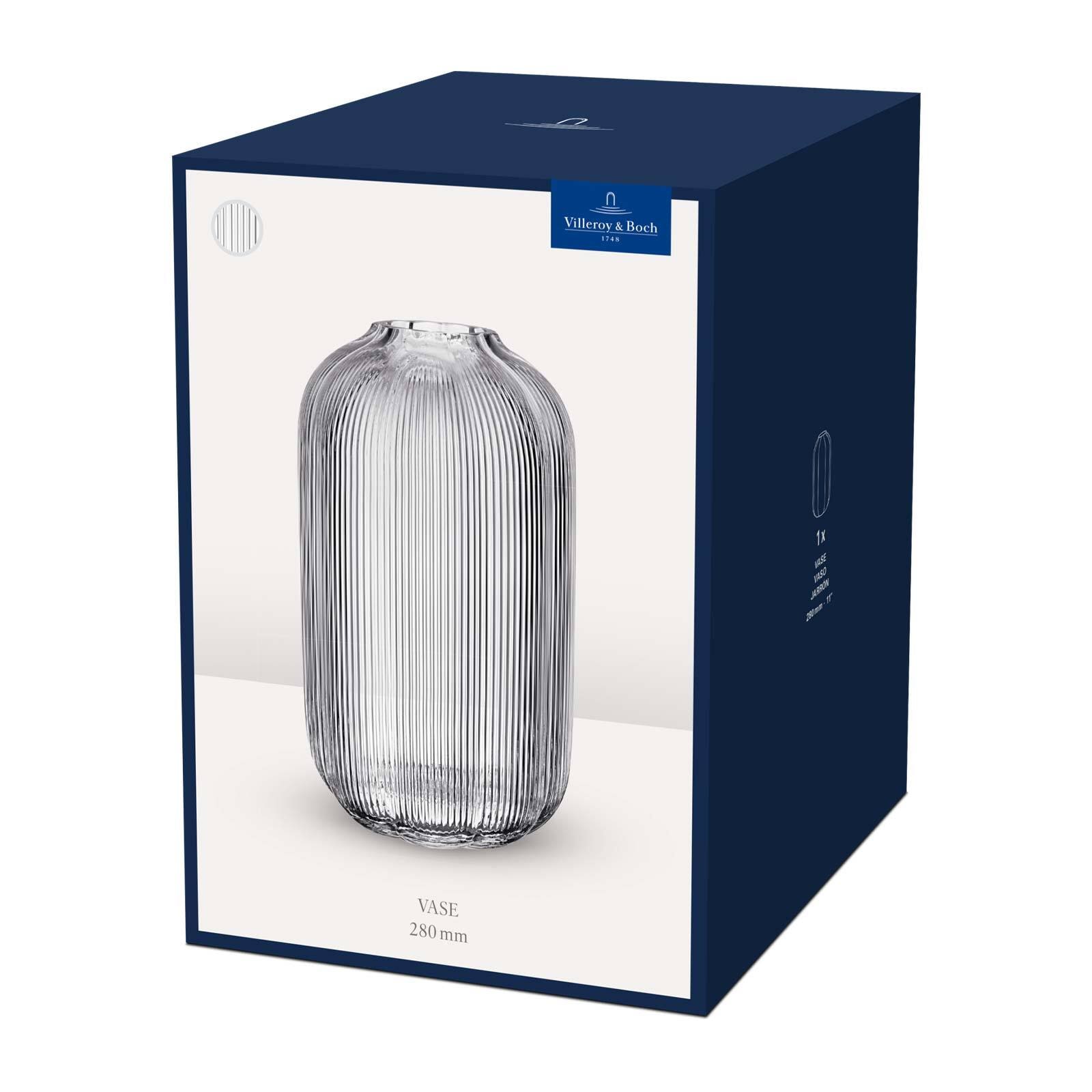 Villeroy & Boch Dekovase »Vase Fleur 28 cm transparent«