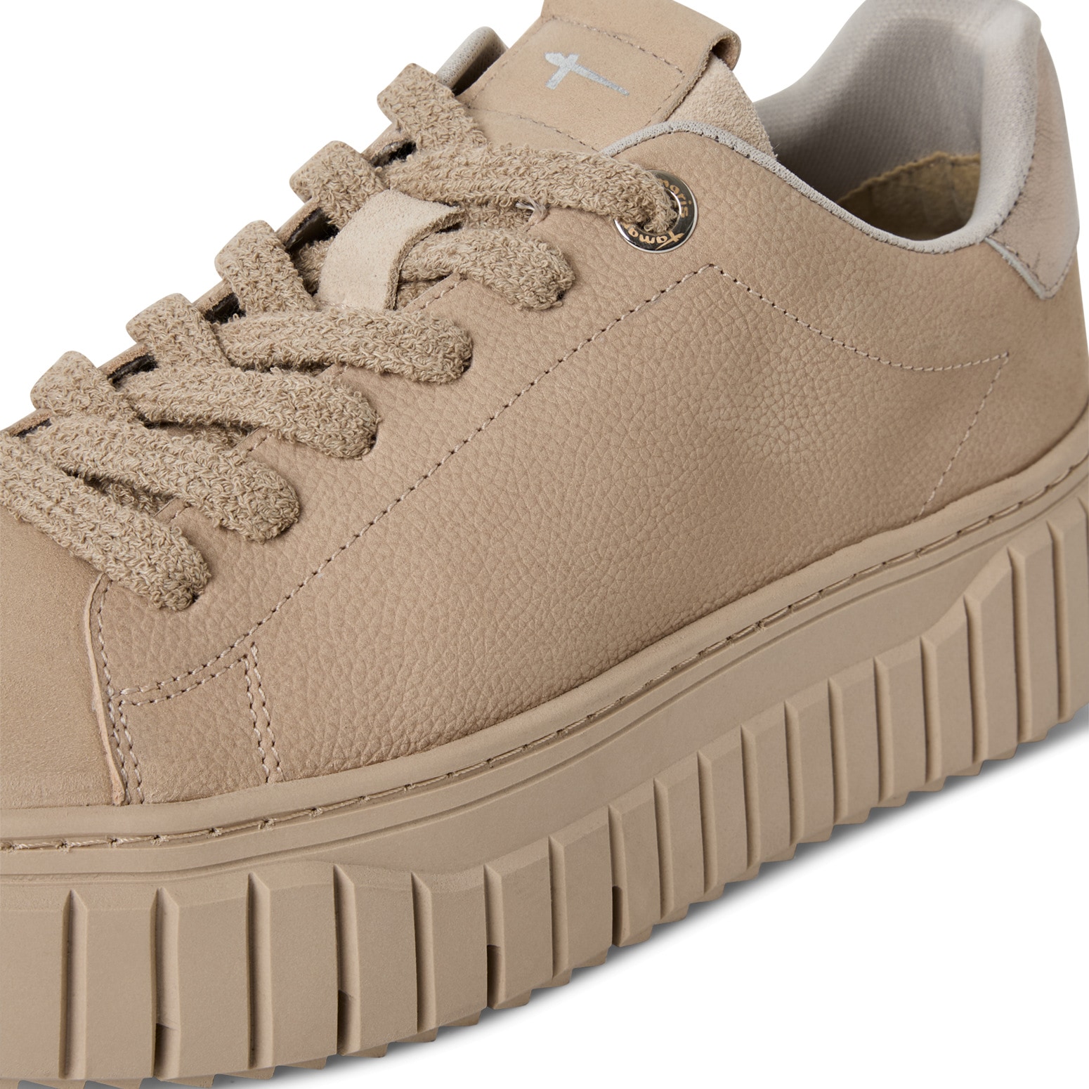 Tamaris Plateausneaker  Freizeitschuh, Halbschuh, Schnürschuh mit Eye-Catcher Plateau