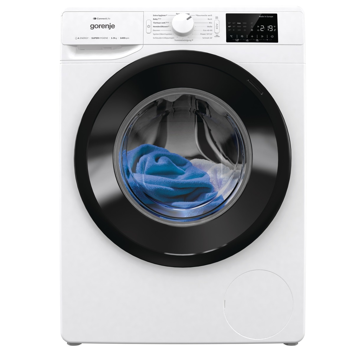 GORENJE Waschmaschine »Wave PNEI 94 A1DPS«, 9 kg, 1400 U/min, Inverter PowerDrive Motor