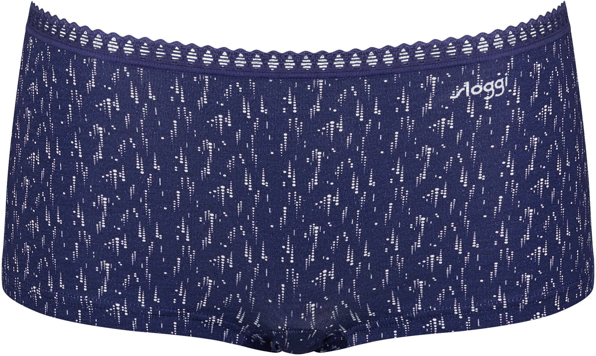 sloggi Retro Pants »GO Crush«, (3er Pack), Spitzendetails, Multipack, Baumwollmix, weich, elastisch, bequem