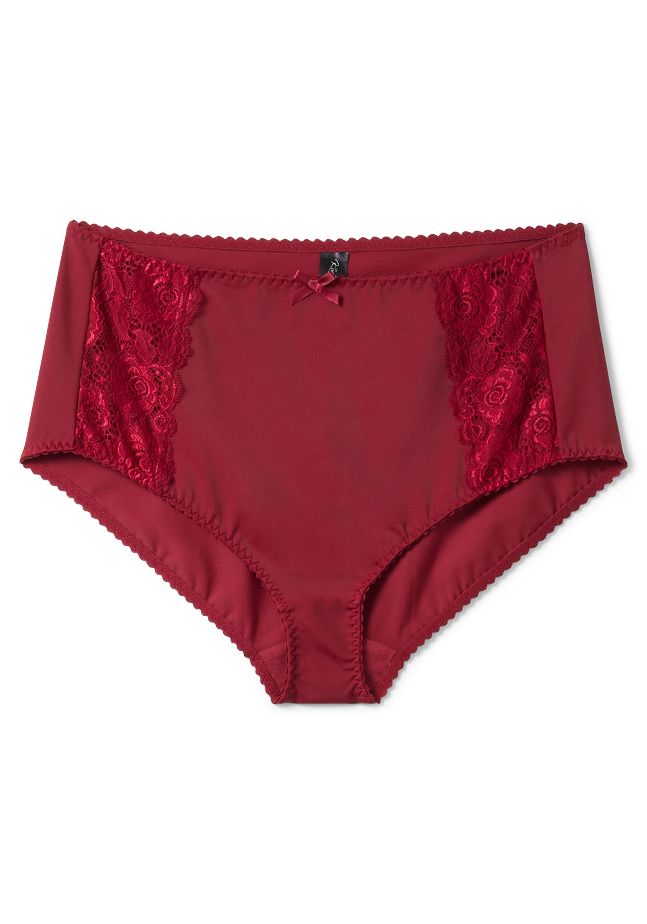 Sheego Slip »Taillenslip mit leicht transparenter Spitze«