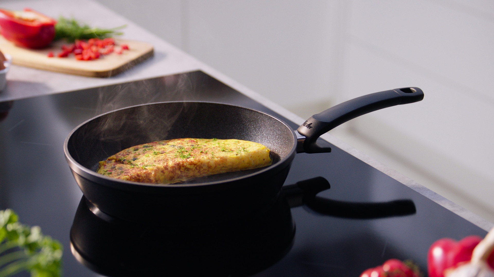 Fissler Bratpfanne »Adamant Comfort« Aluminium 1 Stk. tlg. hoher Pfannenkörper, Induktion