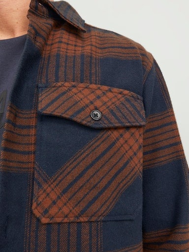 Jack & Jones Karohemd »JPRROY CHECK OVERSHIRT L/S SN«