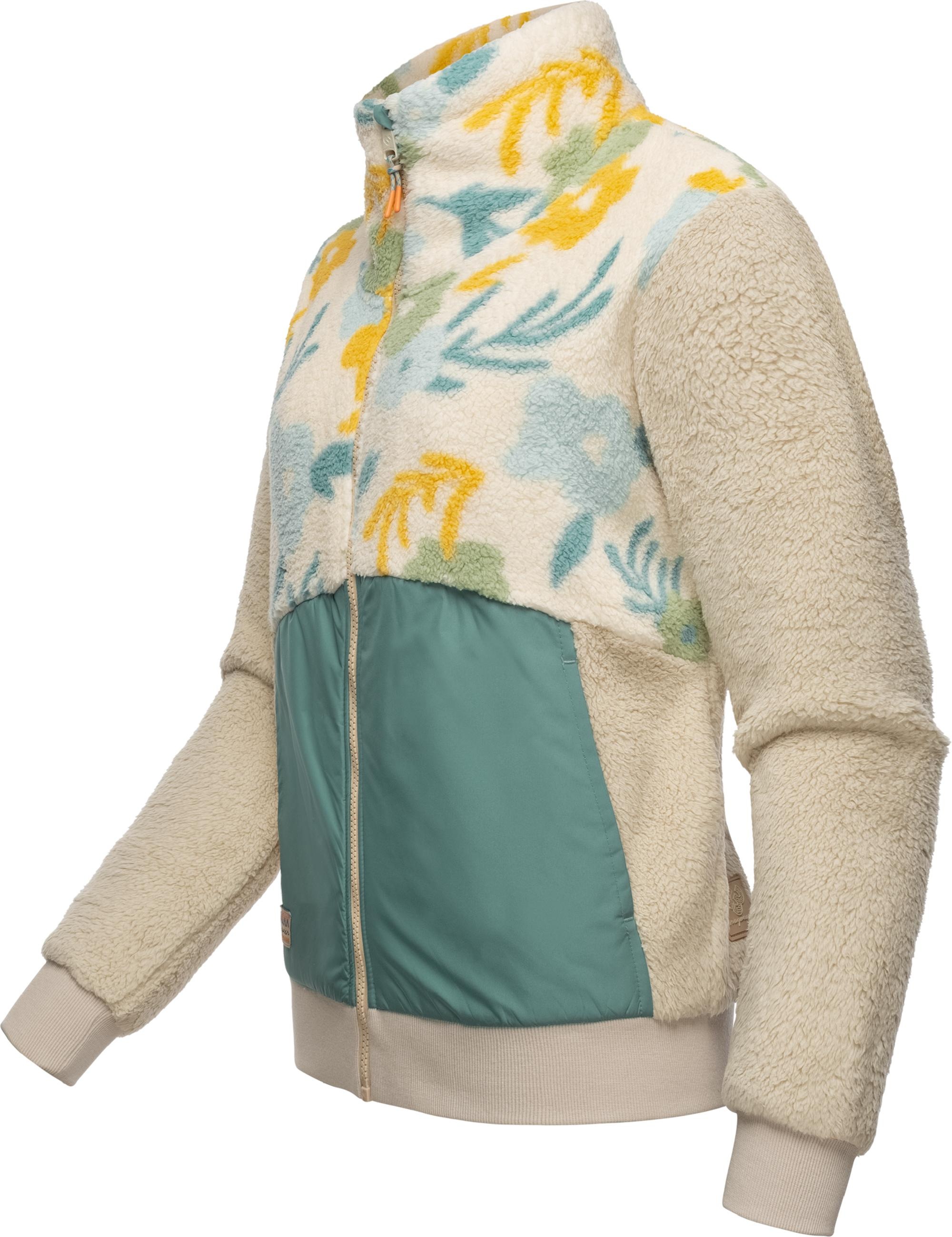 Ragwear Kapuzensweatjacke »Fleecejacke Madaras Flower«