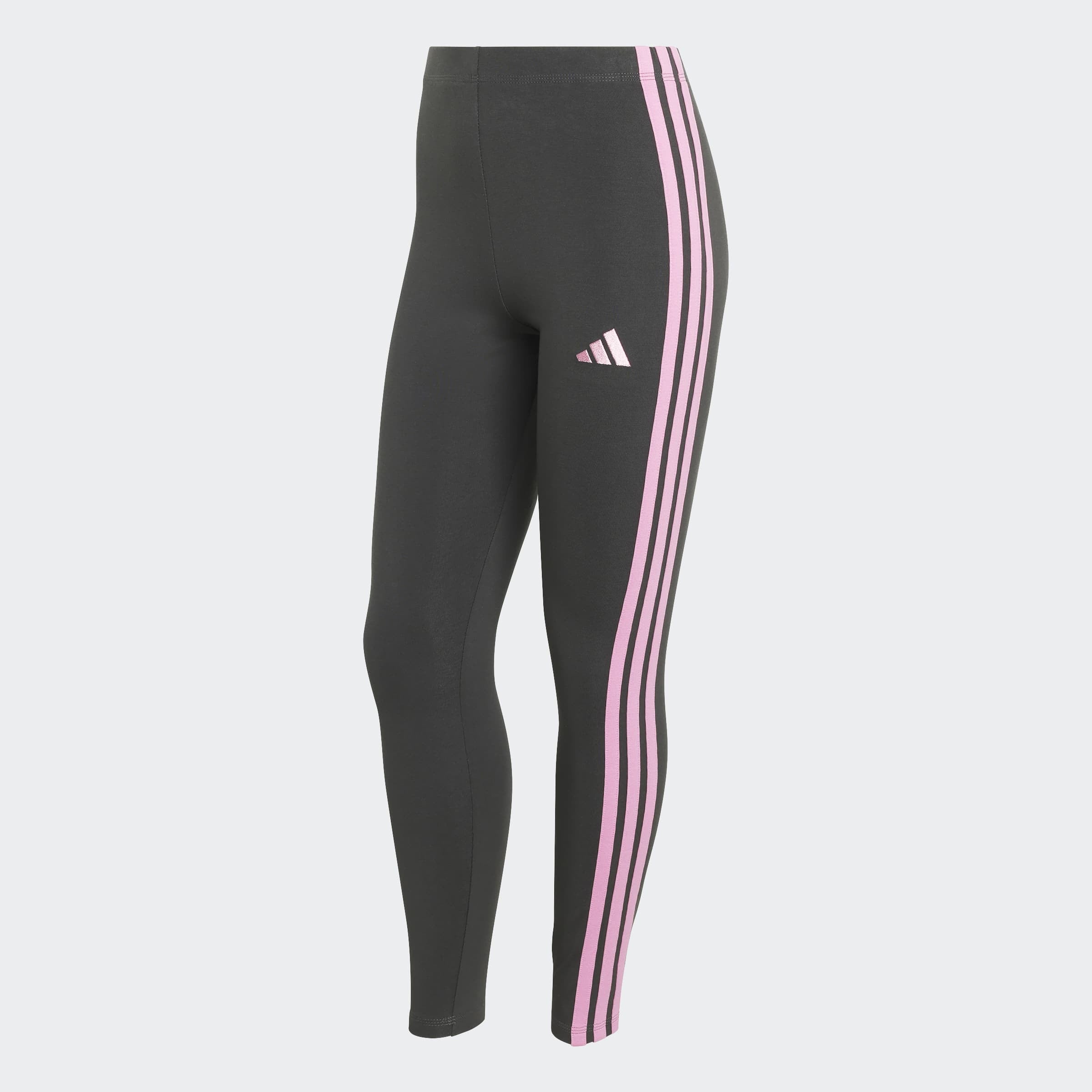 adidas Sportswear Trainingstights »ESSENTIALS 3-STREIFEN COTTON LEGGINGS«  sportlicher Look mit 3-Streifen, aus Baumwolle und Elasthan