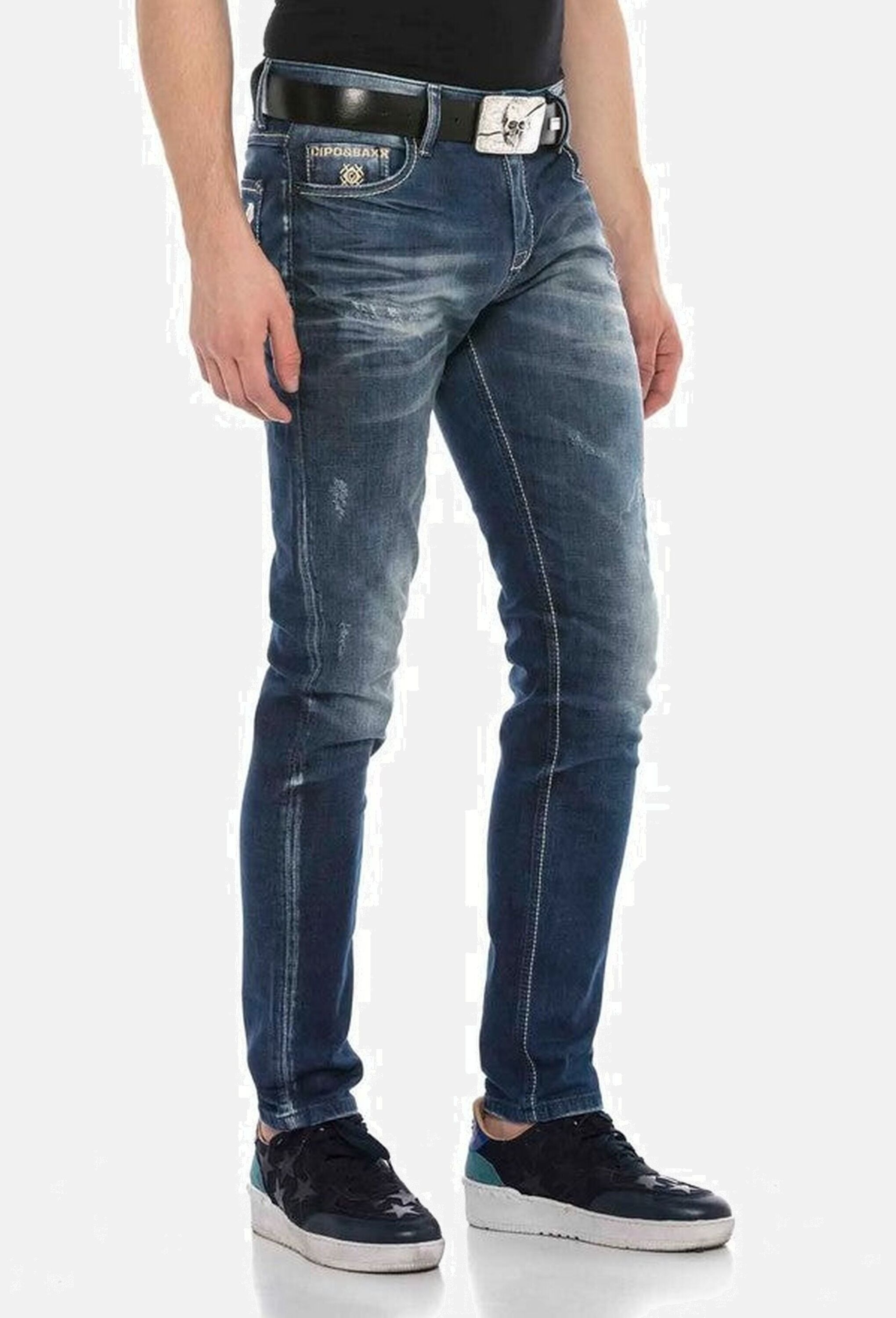 Cipo & Baxx Regular-fit-Jeans »Cipo & Baxx Jeans« in legerem Regular Fit-Schnitt, CD544