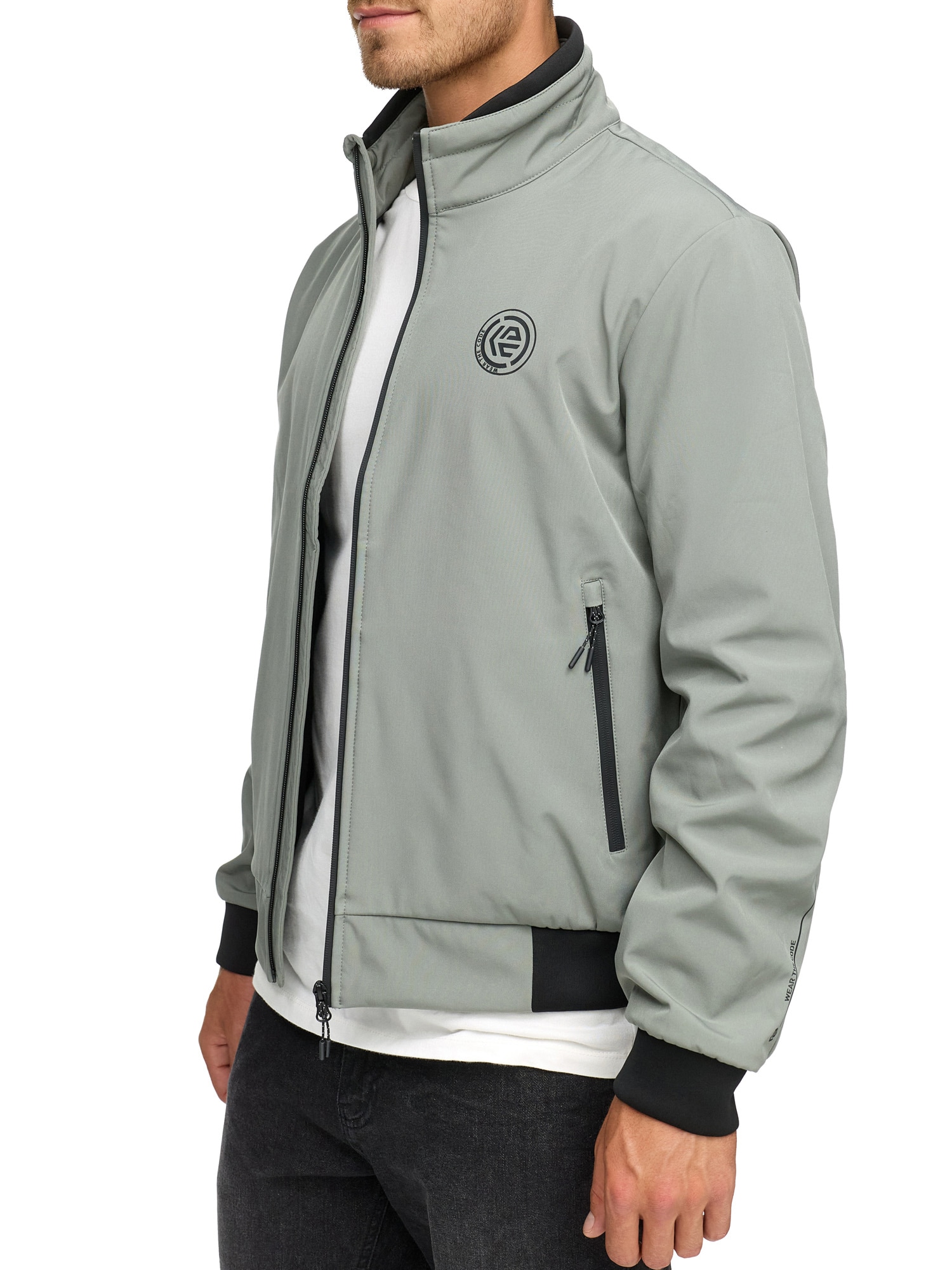Indicode Softshelljacke »INRoute Jacket« ohne Kapuze