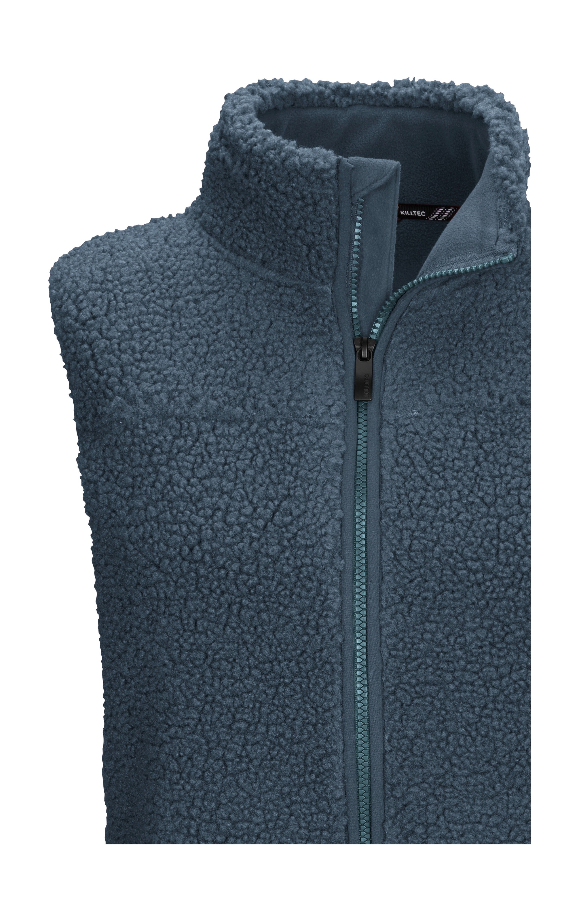 Killtec Funktionsweste »KOW 7 WMN VST« Kuschelige Sherpa Fleeceweste, Stretch, Zipper-Taschen, Kinnschutz