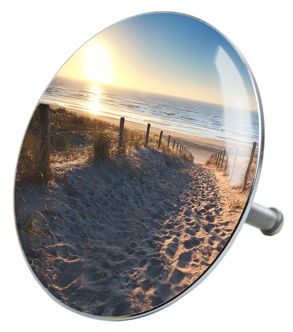 Sanilo Badaccessoire-Set »Düne« WC-Sitz, Badteppich, Stöpsel, Seifenspender und WC-Bürste