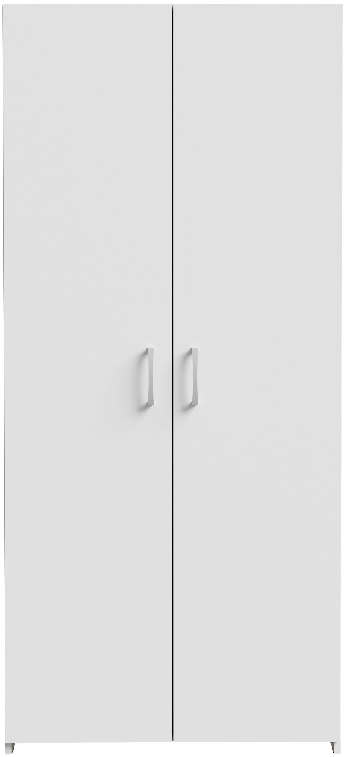 FORTE Drehtürenschrank, 2 Dekore, Mehrzweckschrank, Einlegeböden optional