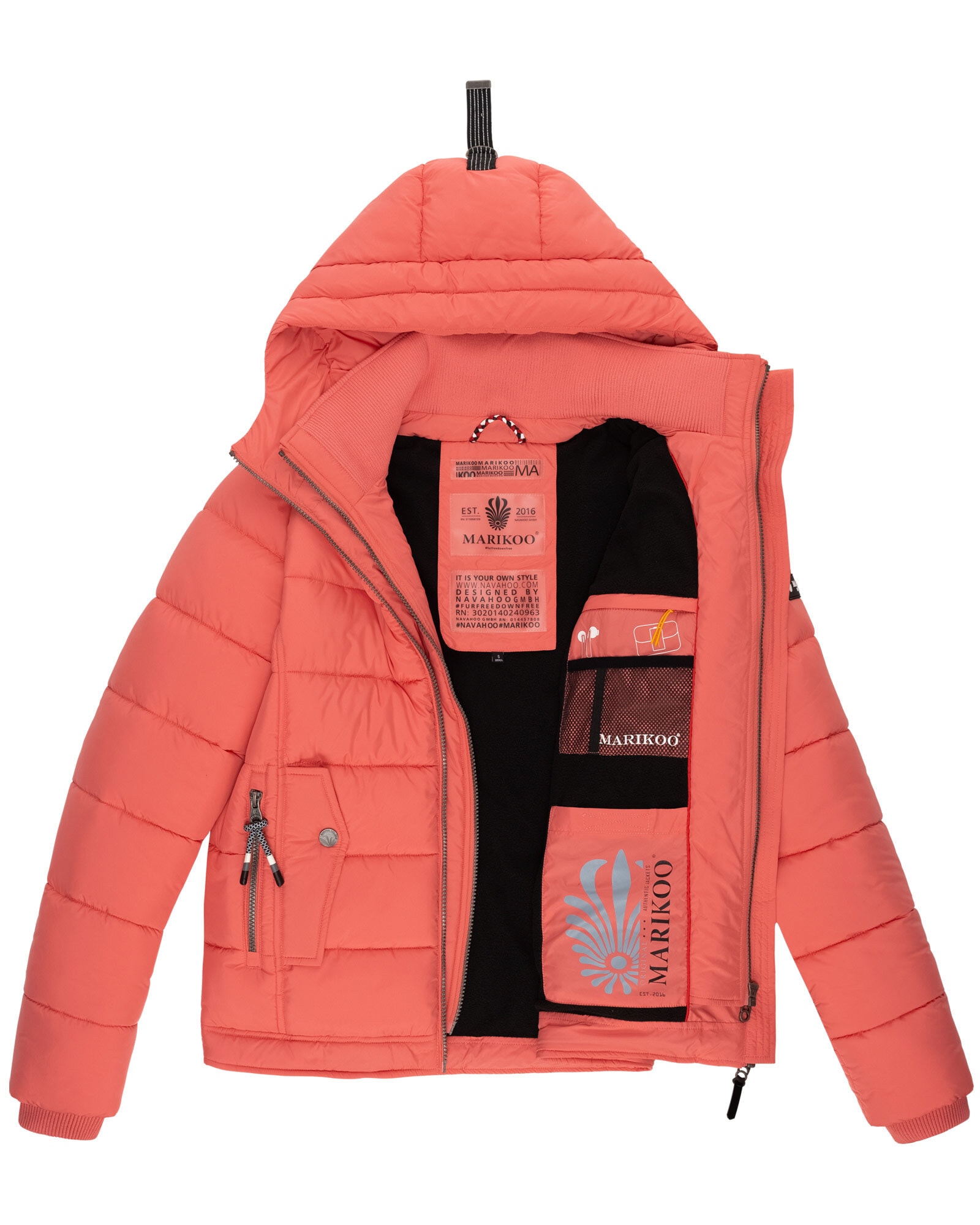 Marikoo Outdoorjacke »Marikoo Taisaa Princess Damen Steppjacke B940«
