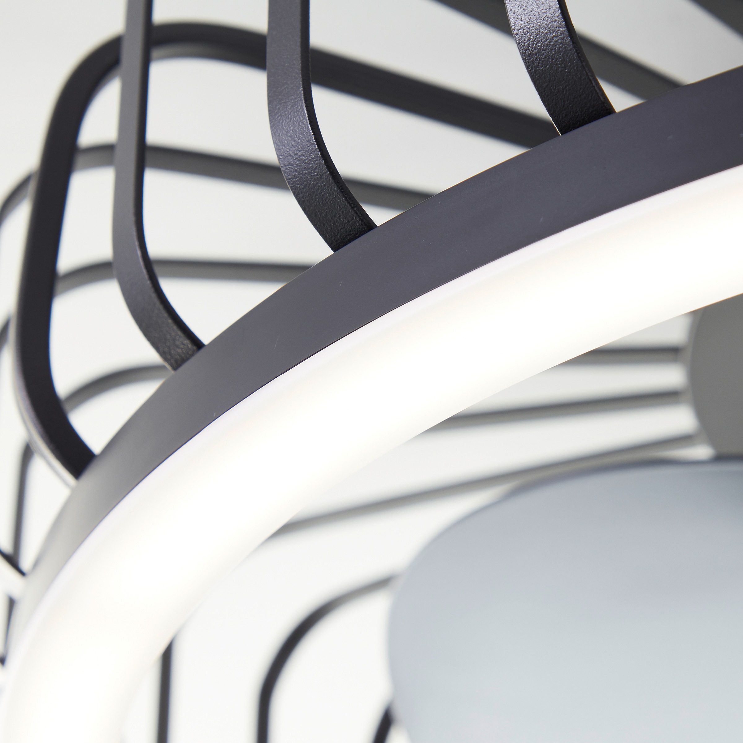 Brilliant LED Deckenleuchte »Capo« LED-Modul 1 Stk. warmweiß - kaltweiß LED-Ventilator, Ø 48 cm, 4200 lm, dimmbar, CCT