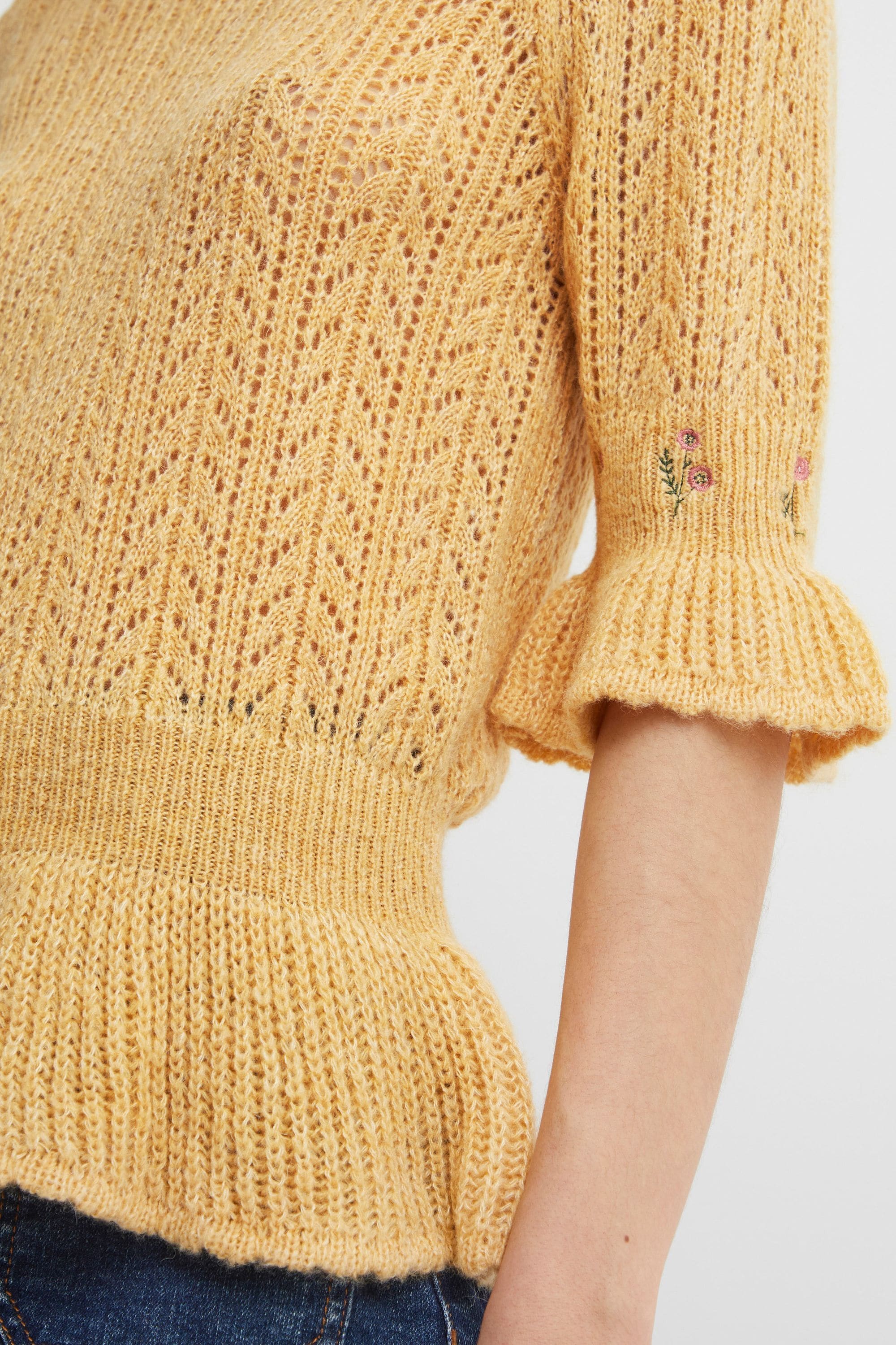 ATELIER RÊVE Strickfleece-Pullover »Strickpullover IRHille«