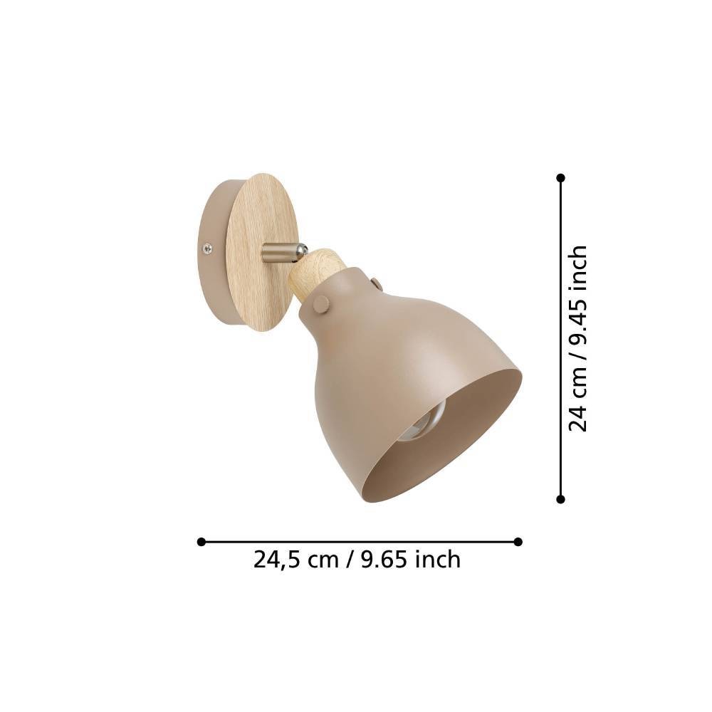 EGLO Wandlampe »ARRECIFE«, für Leuchtmittel 1 x E27