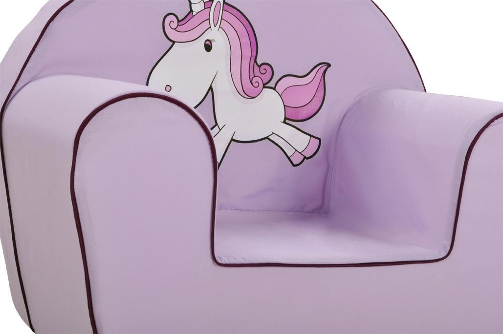 Knorrtoys® Sessel »UMA. Das Einhorn, lila«, für Kinder; Made in Europe bei