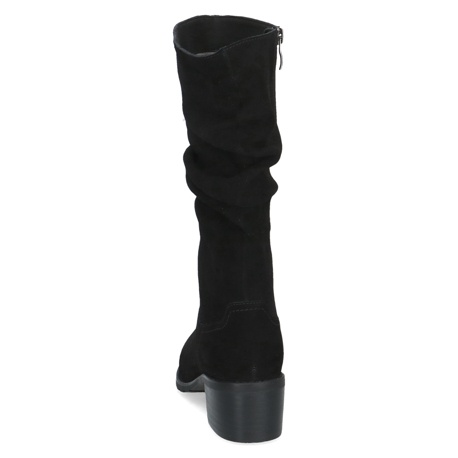 Caprice Stiefel  Blockabsatz, Langschaftstiefel mit slouchy Falten am Schaft