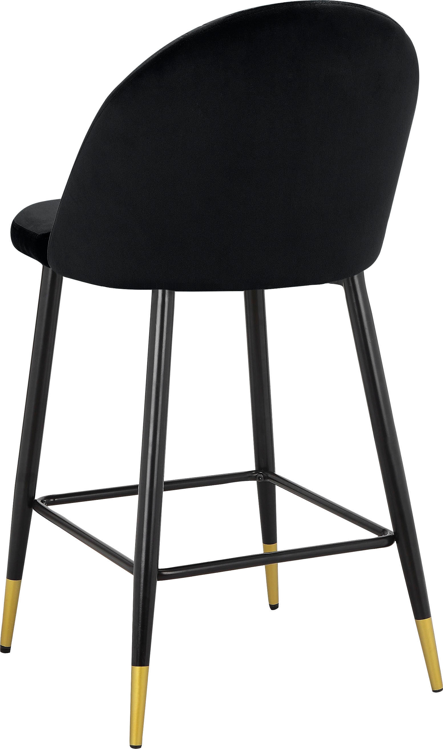 Leonique Bistrostuhl »Embrosse«, 2 St., Samtvelours, mit Sitz und Rücken gepolstert, in schönem Velourstoff, Sitzhöhe 65 cm