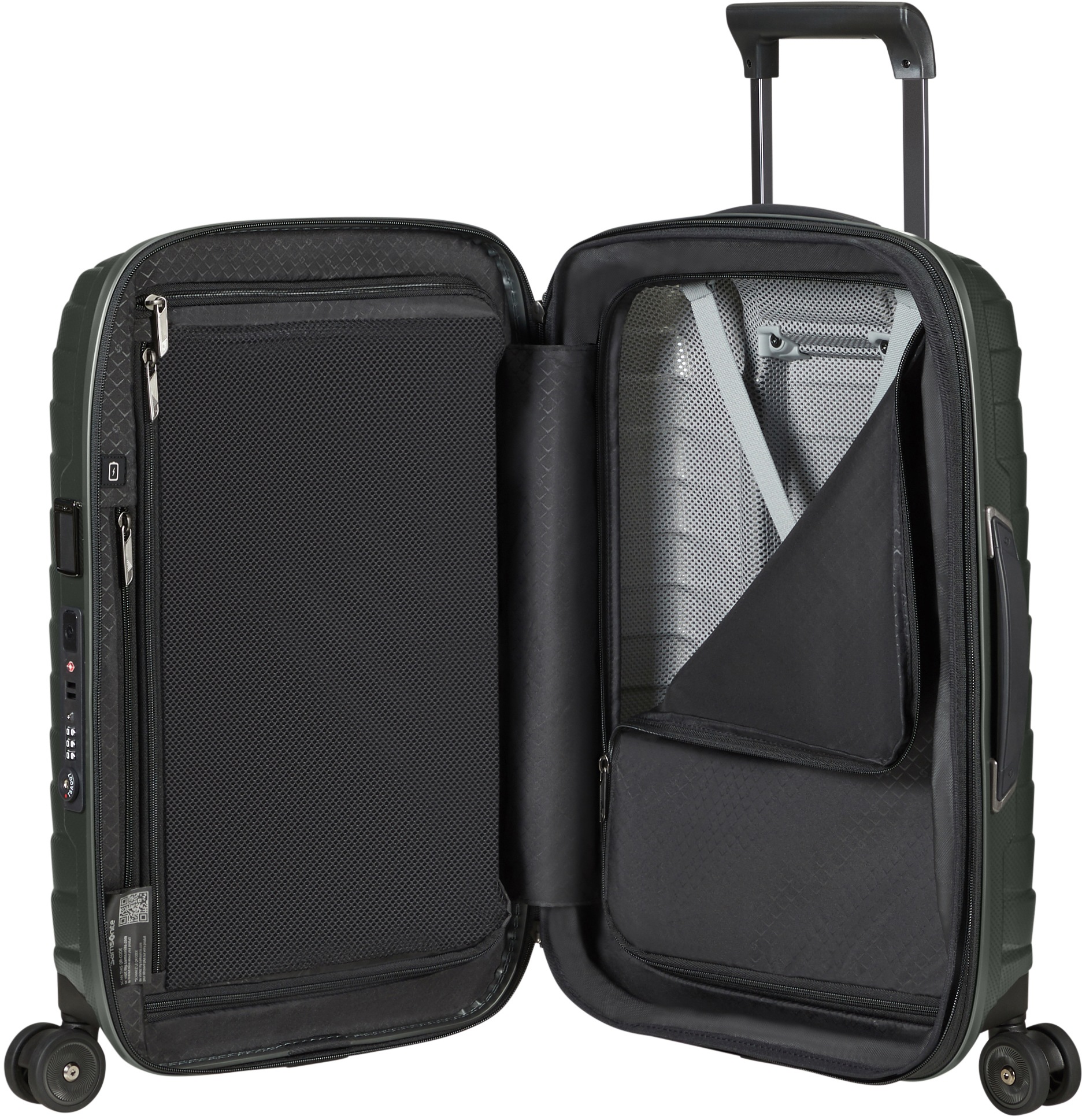 Samsonite Hartschalen-Trolley »PROXIS, verschiedene Größen und Farben«, 4 Rollen, Trolley Reisegepäck Hartschalenkoffer Reisekoffer TSA-Zahlenschloss