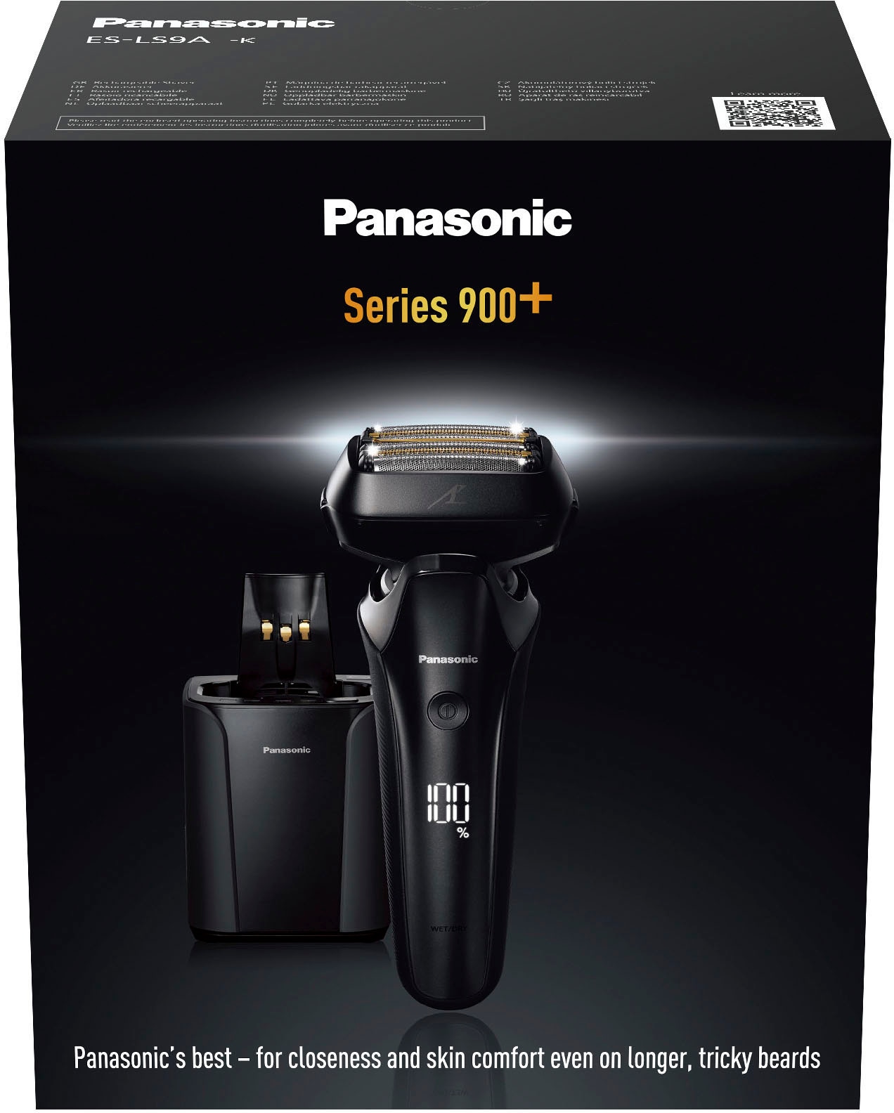 Panasonic Elektrorasierer »Series 900+ Langhaartrimmer Jahren Reinigungsstation, Rasierer Premium XXL Garantie 3 ES-LS9A«, mit