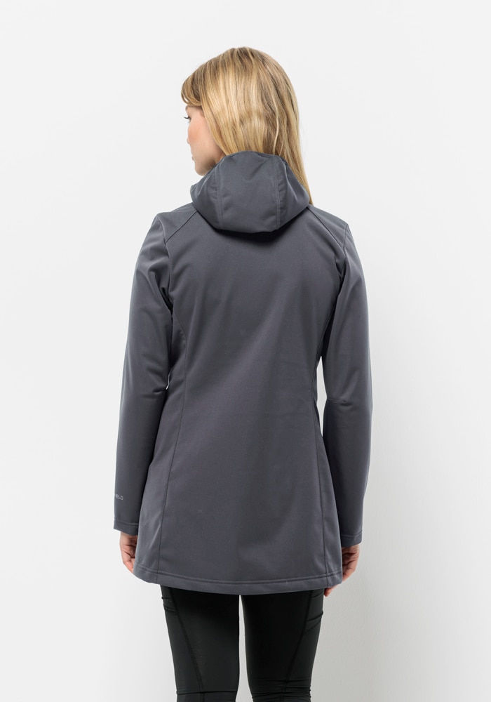 Jack Wolfskin Softshellmantel »WINDHAIN COAT W«