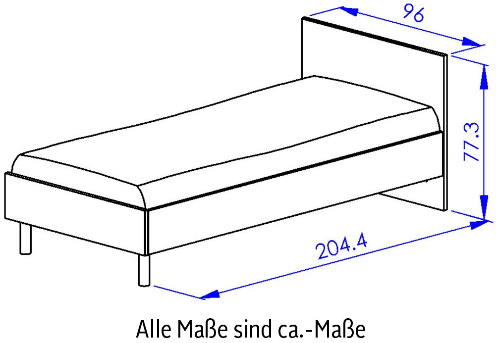 Gami Schlafzimmer-Set »RITMO SCHLAFZIMMER SET 2« 7 Stk. tlg. Ein Schlafzimmer im zeitlosen Stil mit vielen praktischen Lösungen!