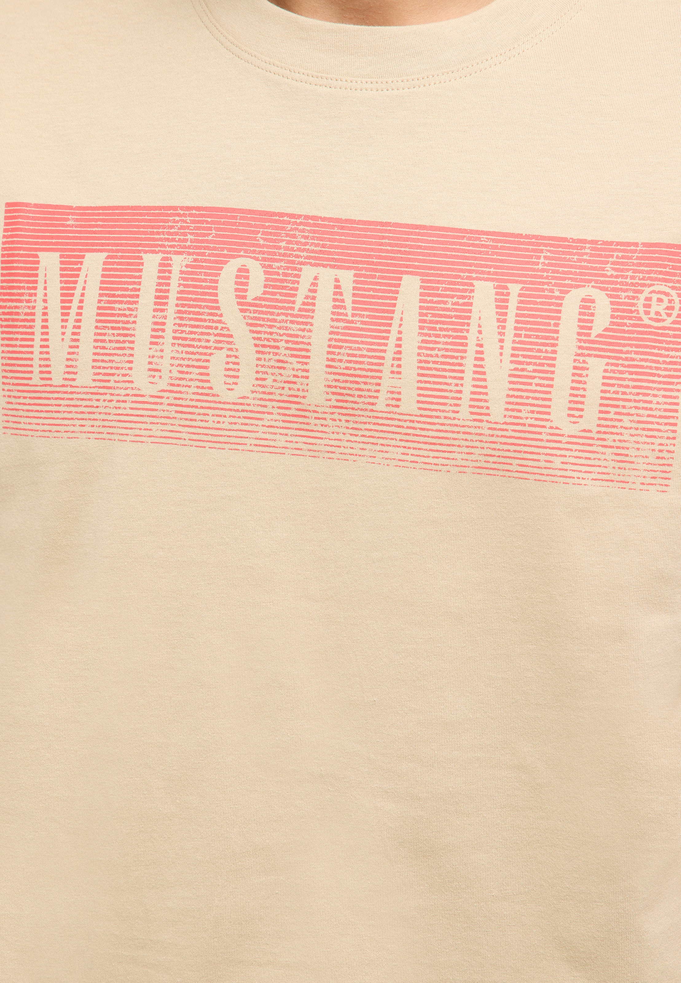 MUSTANG T-Shirt »MU-Austin Block Logo« Regular fit