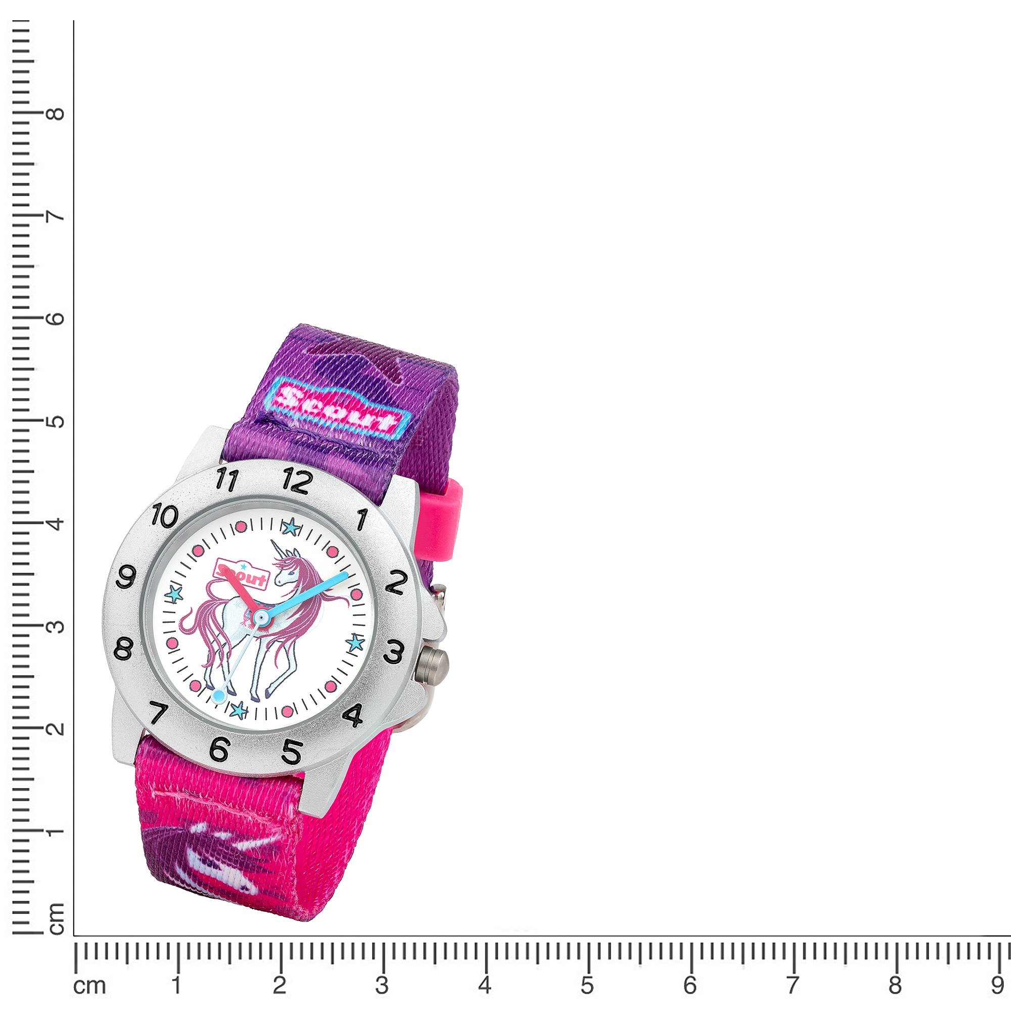 Scout Quarzuhr »Achtion Girls, 280378008« Armbanduhr, Kinderuhr, Geschenkidee, Schulanfang, Mädchen, Einhorn