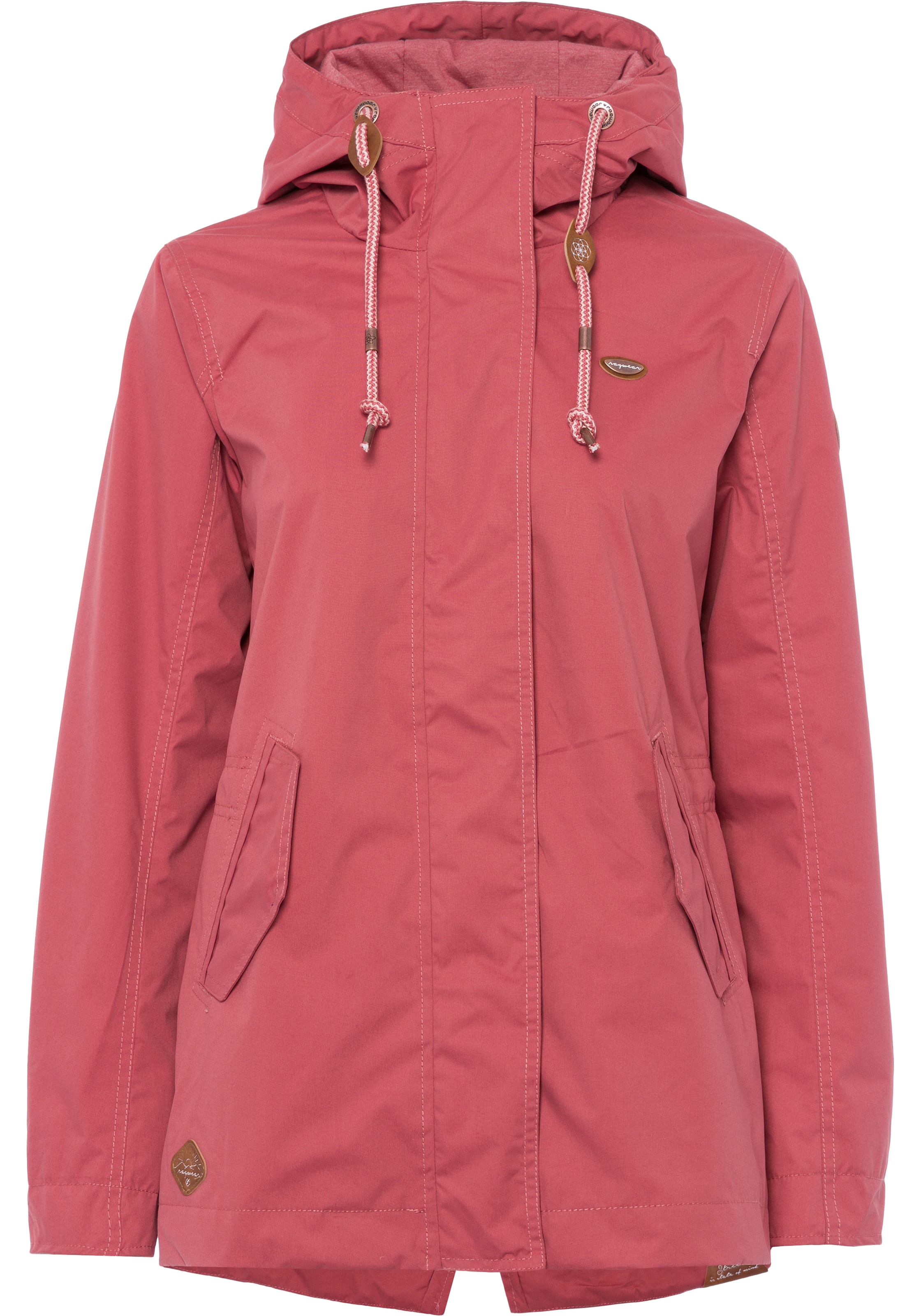Ragwear Funktionsjacke »LENCA«, mit Kapuze, stylische Übergangsjacke Waterproof fabric