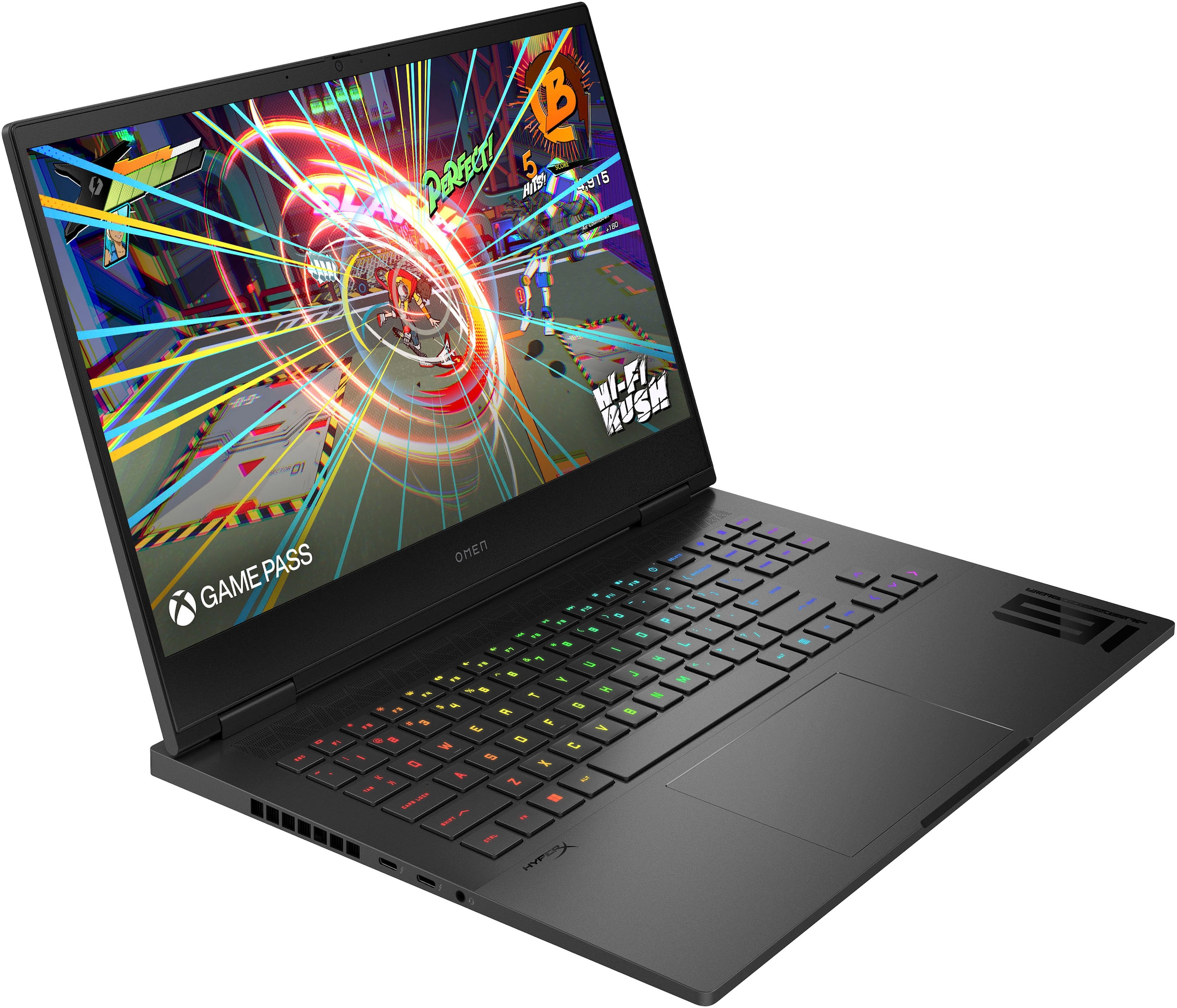 HP Gaming-Notebook »16-wf1286ng«, 40,89 cm, / 16,1 Zoll, Intel, Core i9, GeForce RTX 4080, 1000 GB SSD