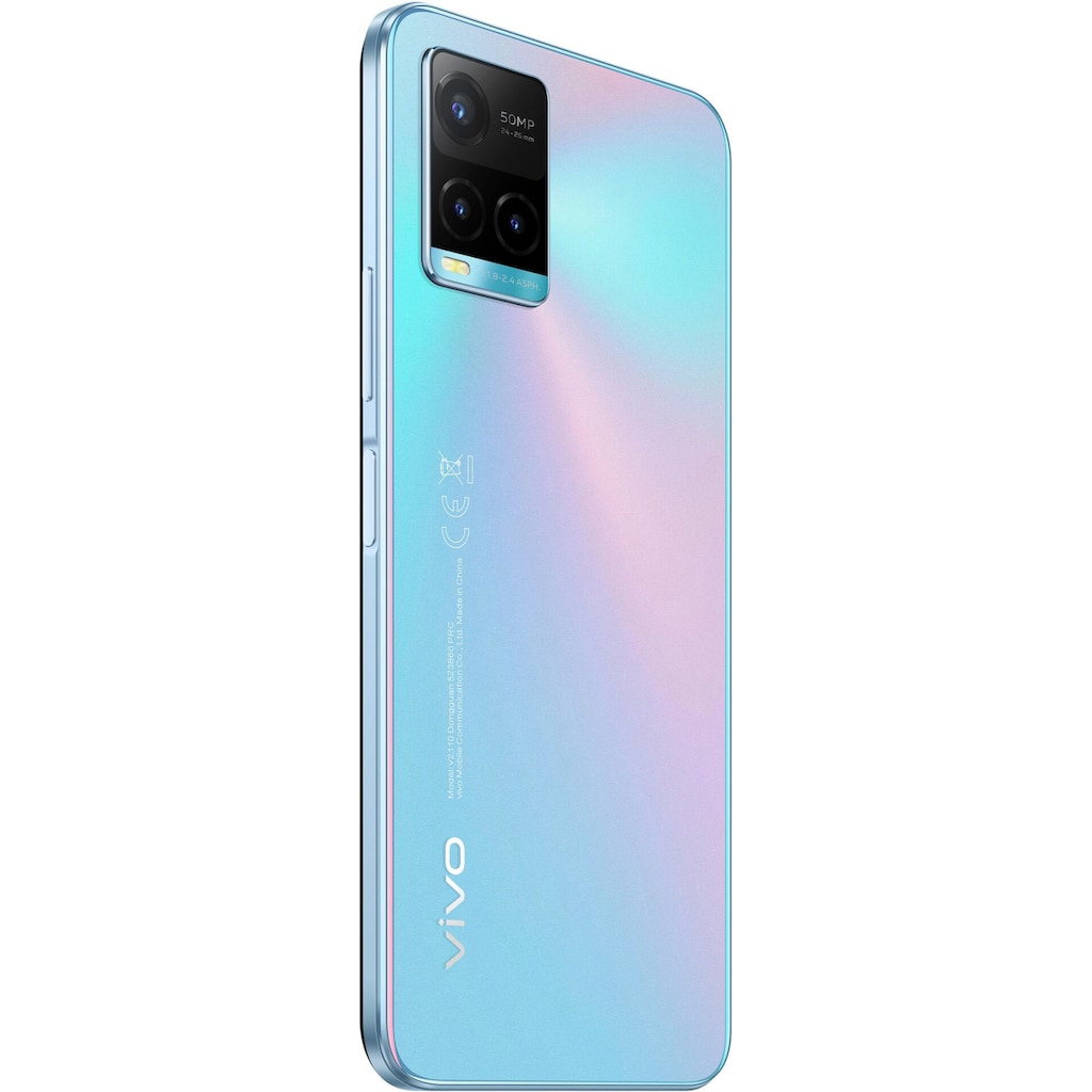 Vivo Smartphone »Y21s«, midday dream, 16,51 cm/6,5 Zoll, 128 GB Speicherplatz, 50 MP Kamera