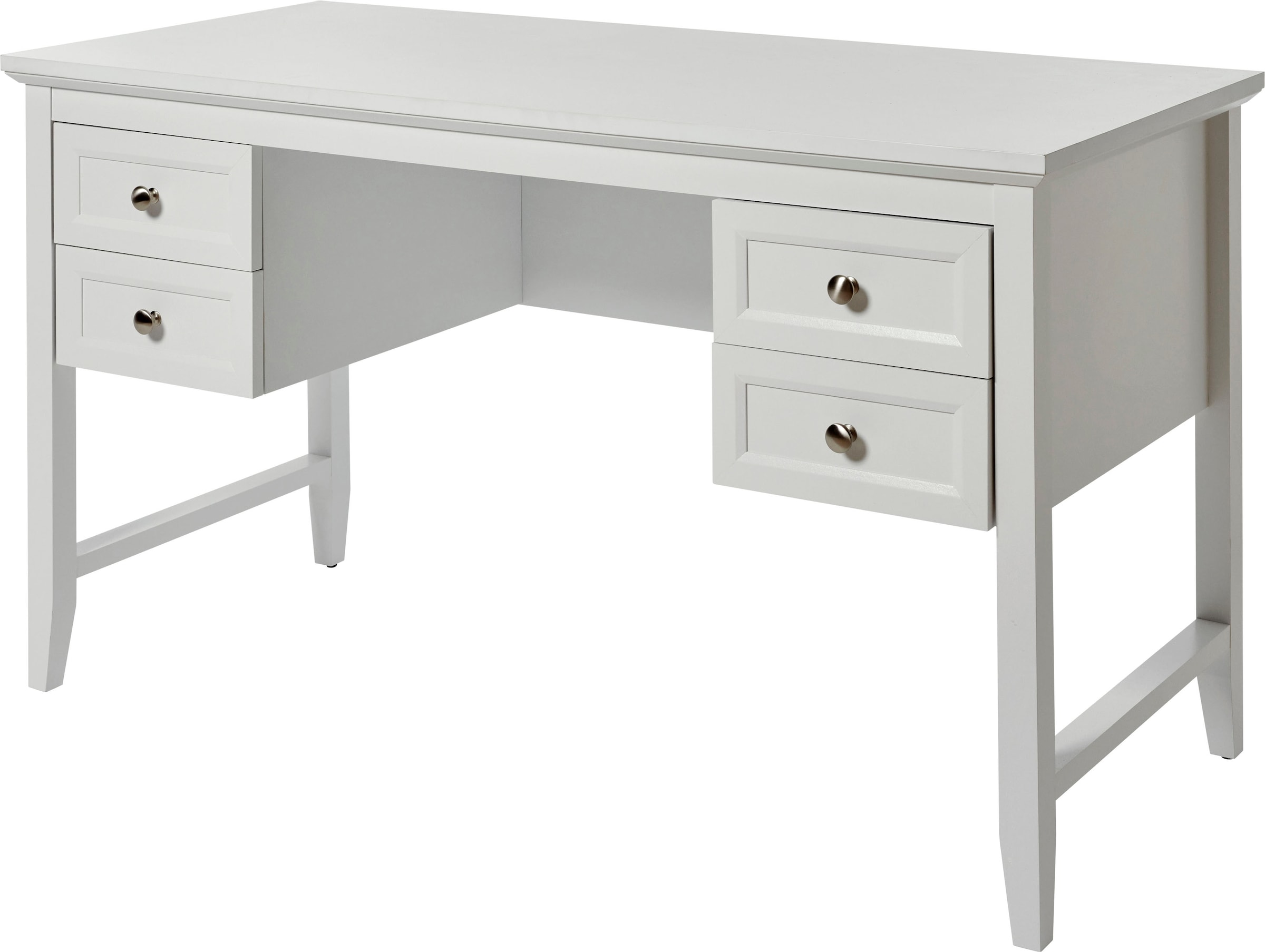 Jahnke Schreibtisch »CLASSIC D 130«, (1 St.), Schreibtisch, 4 Schubladen, Breite 130 cm