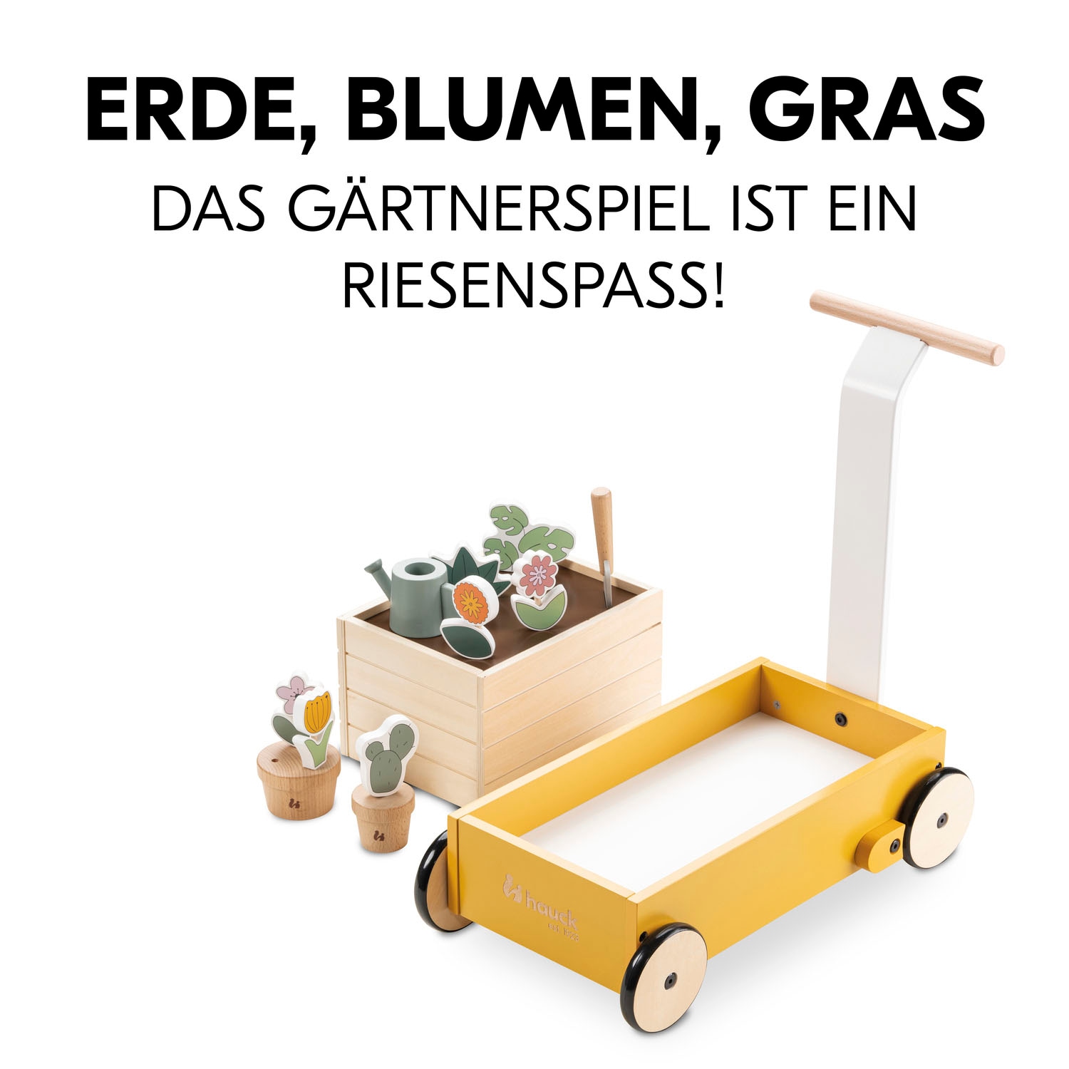 Hauck Lauflernwagen »Learn to Walk Plants«, FSC® - schützt Wald - weltweit