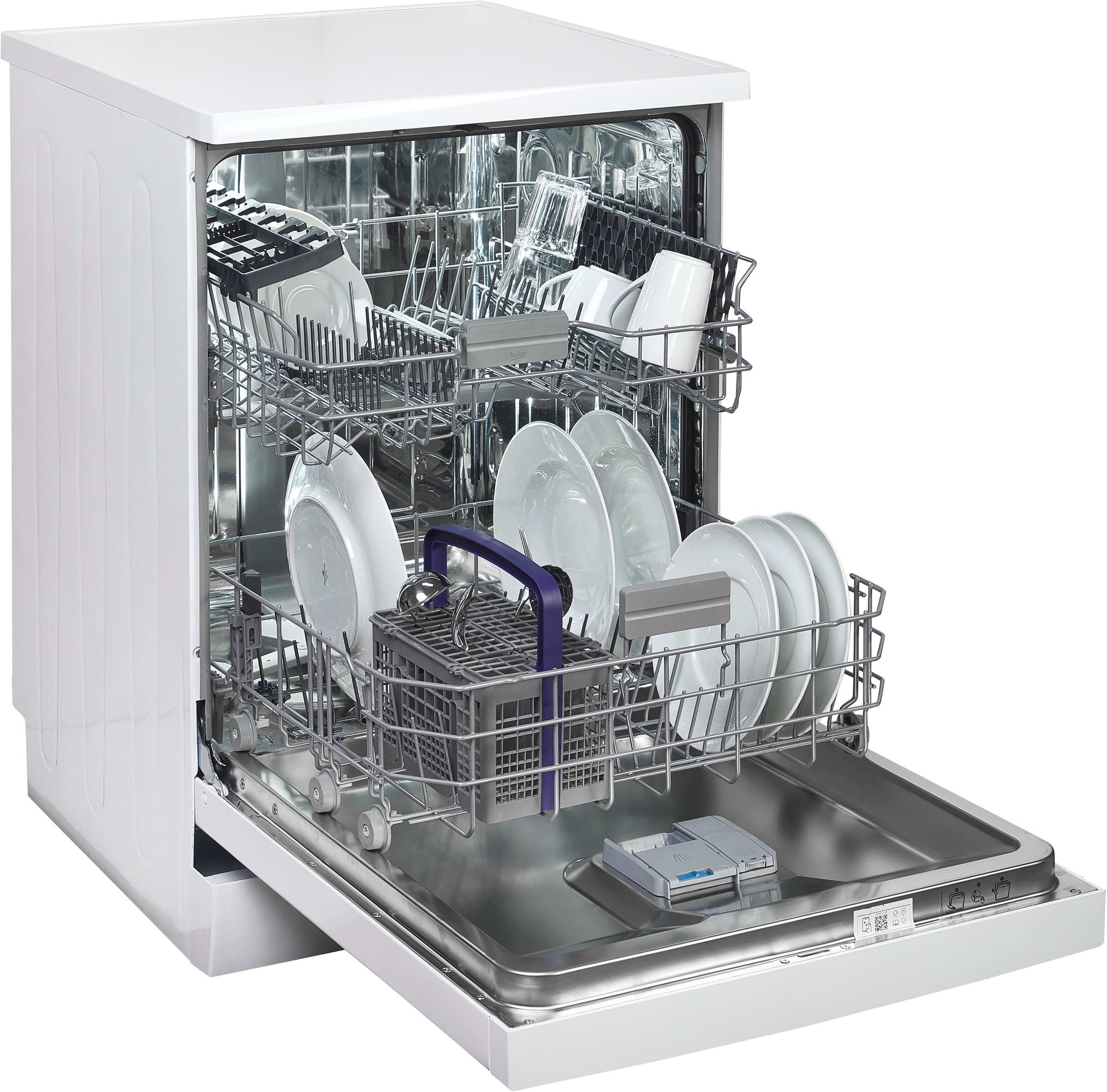 BEKO Standgeschirrspüler »BDFN26441WC 7695301677«, 14 Maßgedecke