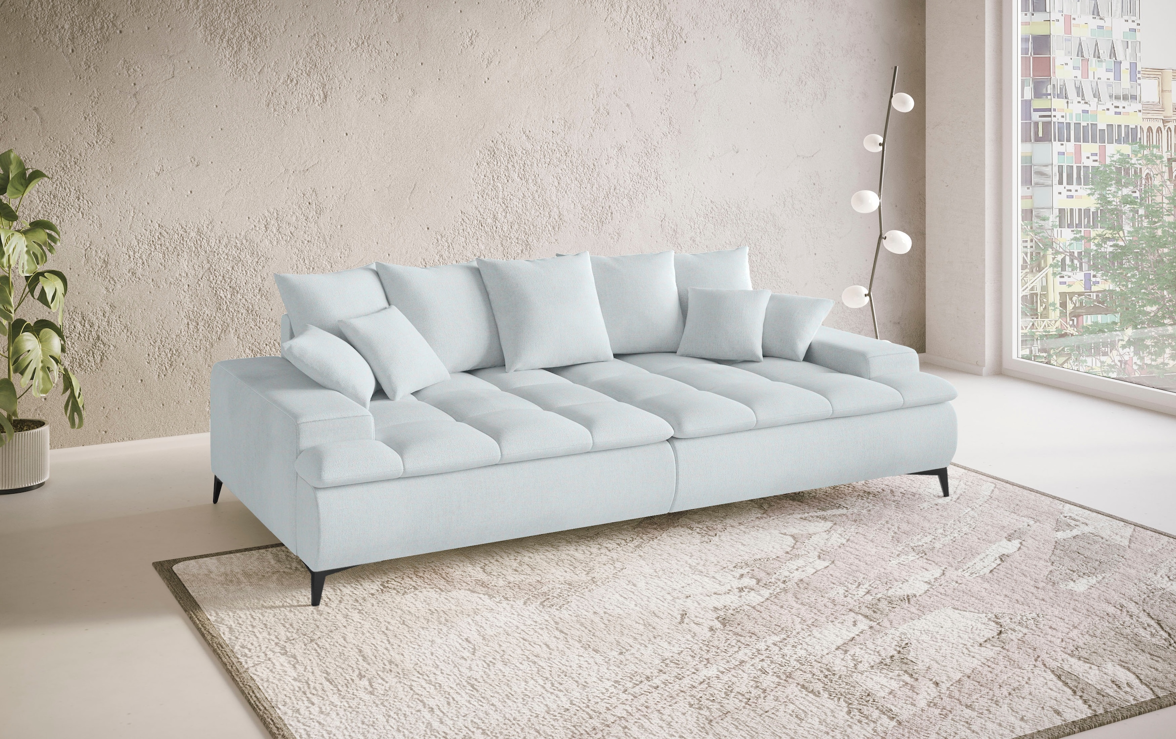 Mr. Couch Big-Sofa »Haiti III«, Mit Kaltschaum, bis 140 kg belastbar