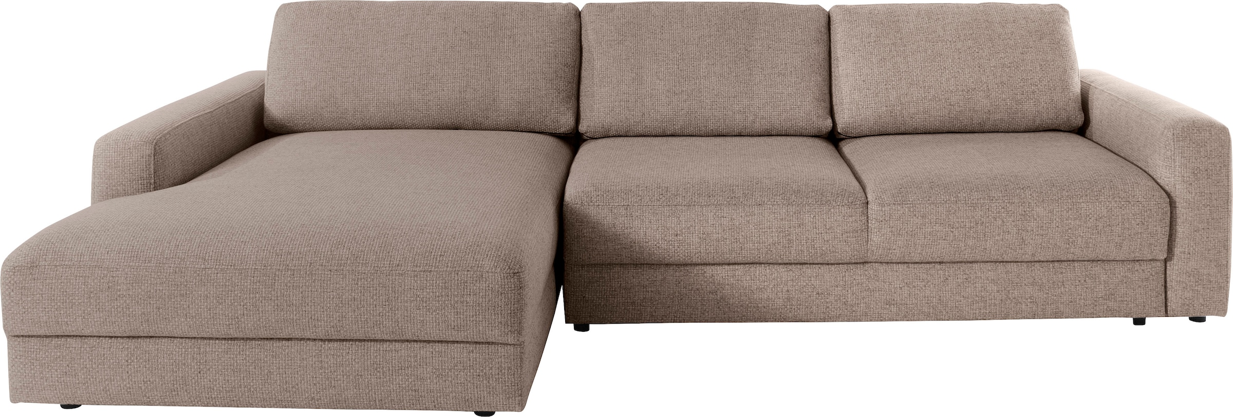 Places of Style Ecksofa »Bloomfield, bequem und elegant, L-Form«, wahlweise mit Bettfunktion und Bettkasten