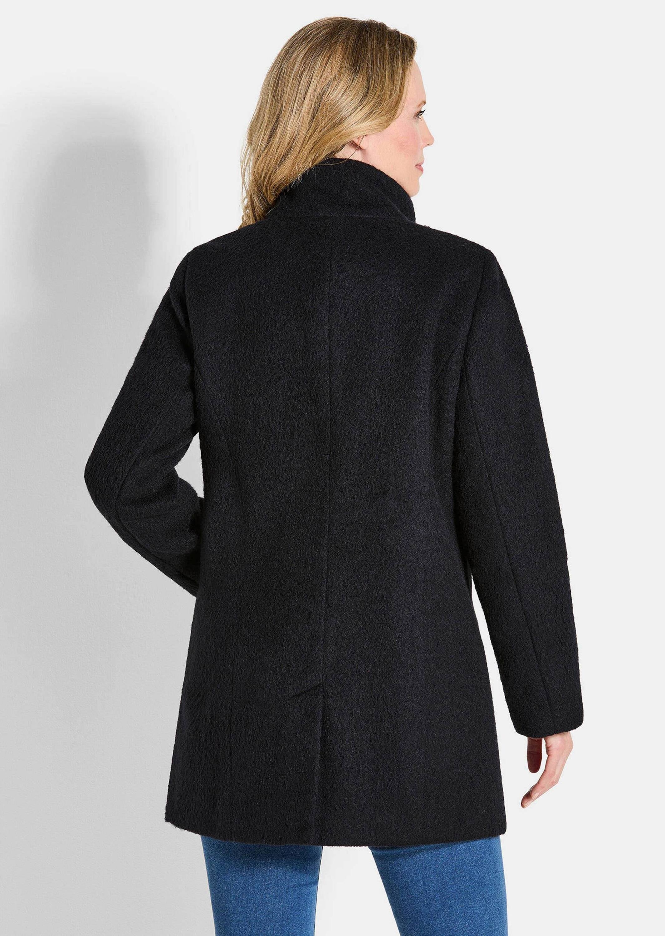 GOLDNER Langmantel »Stepp-Winterjacke mit Kapuze« Mit hochwertigem Twillfutter