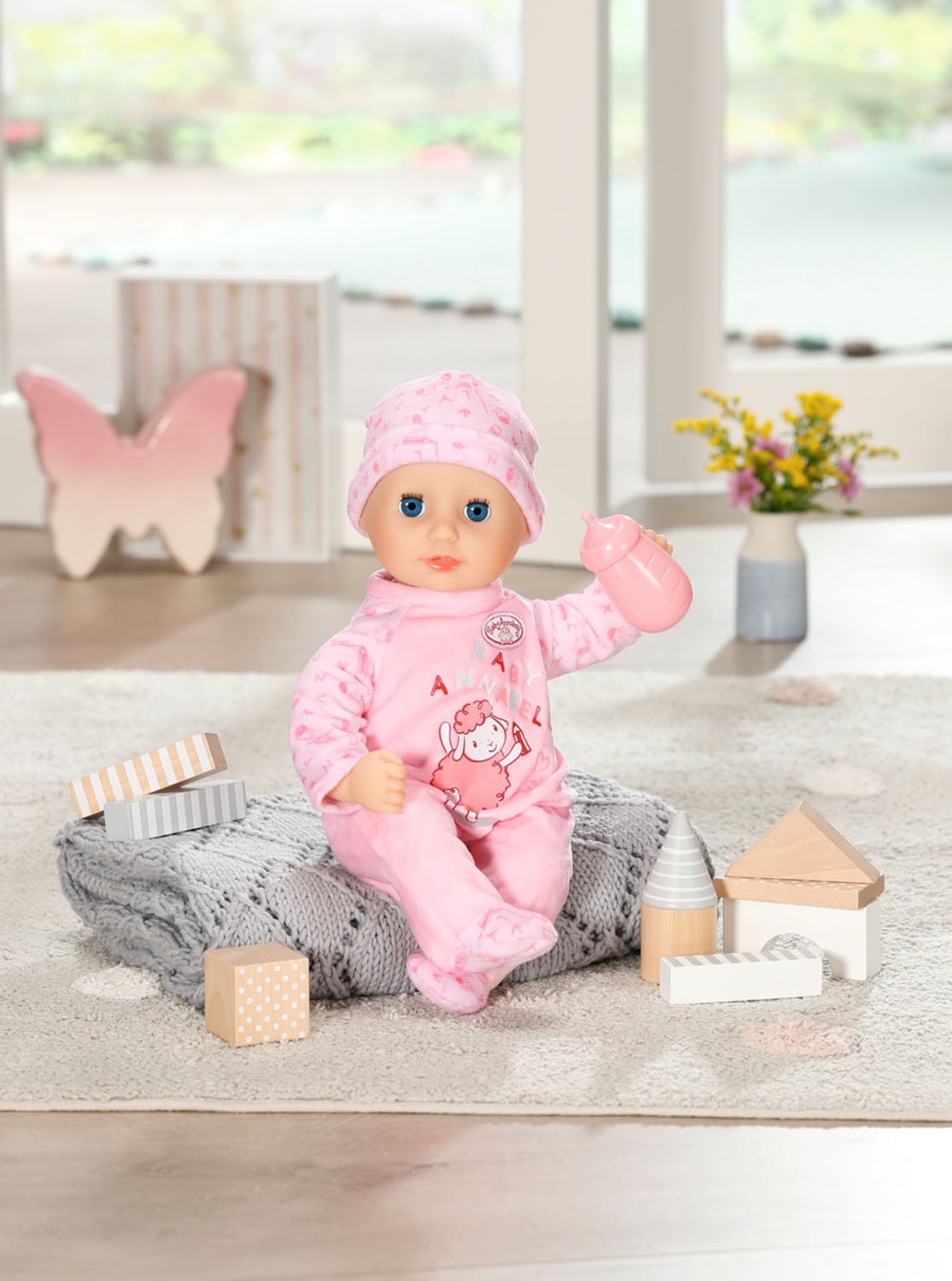 Baby Annabell Babypuppe »Little Annabell, 36 cm«, mit Schlafaugen