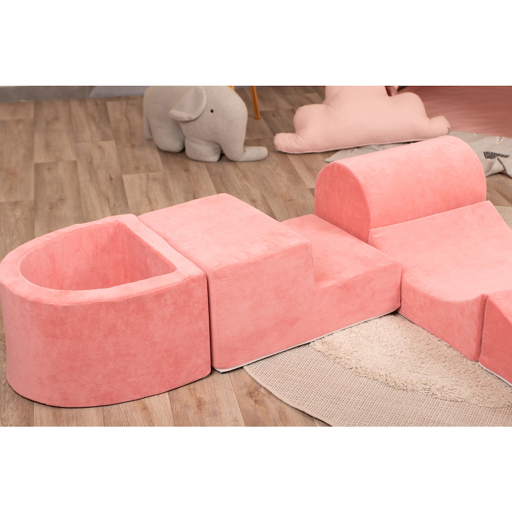 Knorrtoys® Bällebad »Soft, Pink«, (5 tlg.)