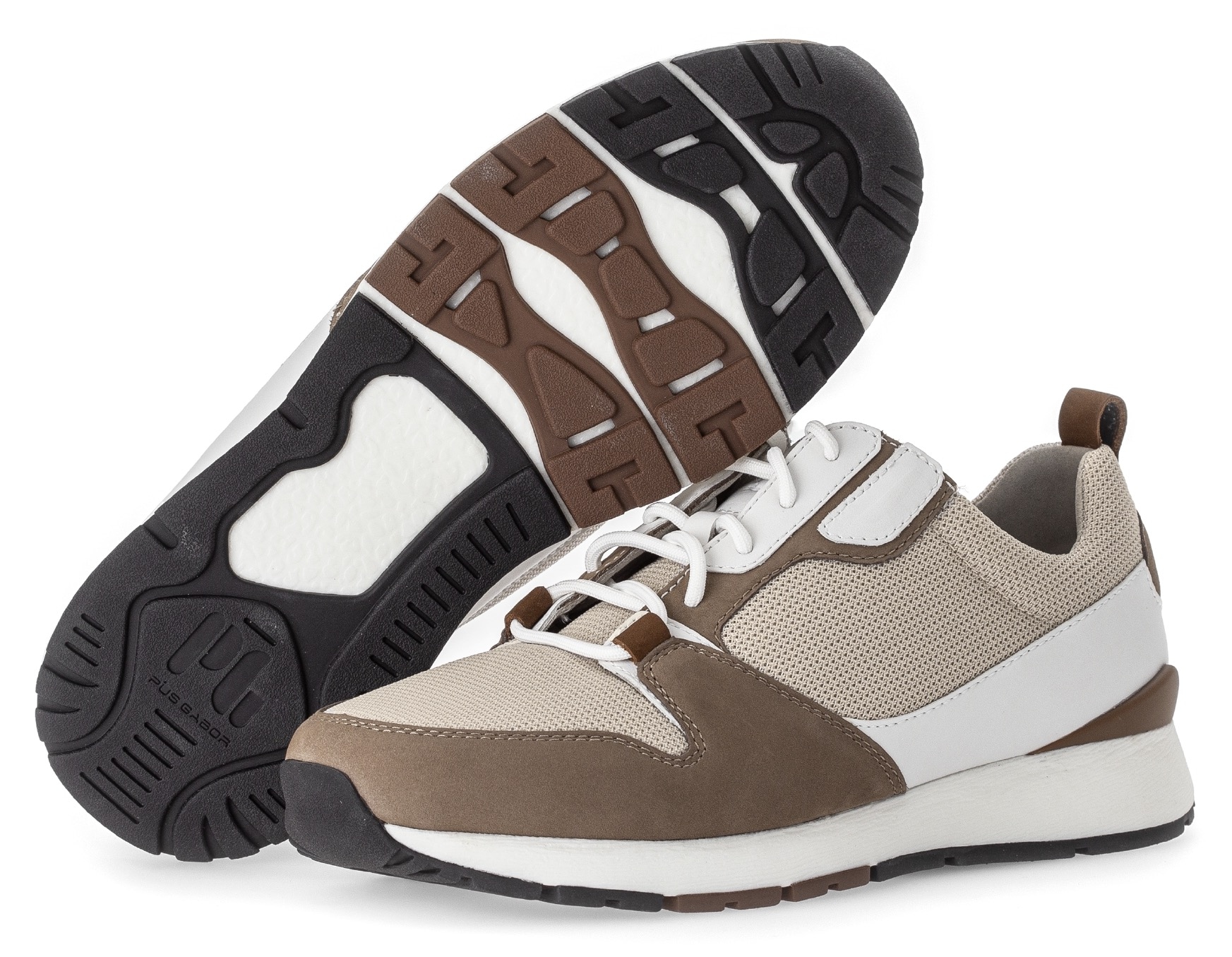 Pius Gabor Sneaker  , Freizeitschuh, Halbschuh, Komfortschuh, Schnürer in Weite G