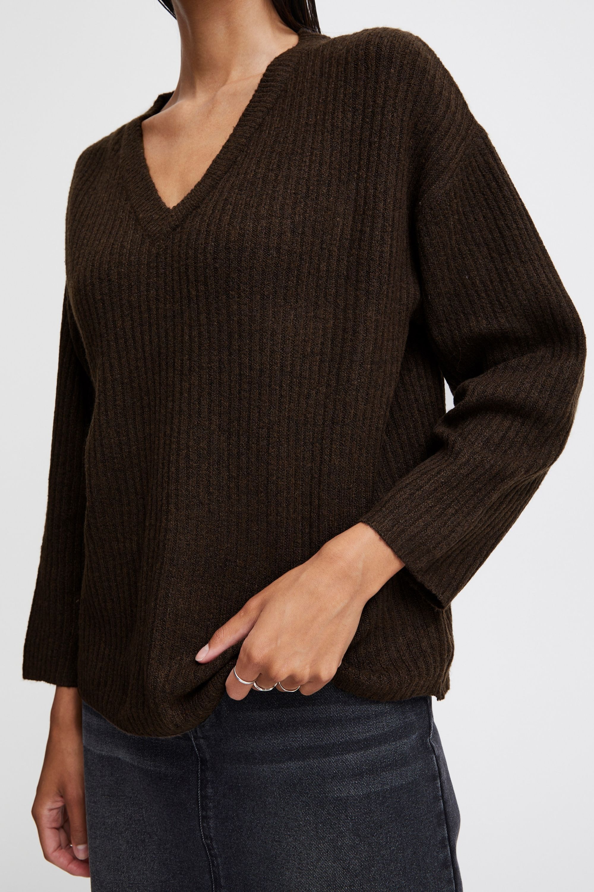 b.young Strickfleece-Pullover »Strickpullover BYOnema«