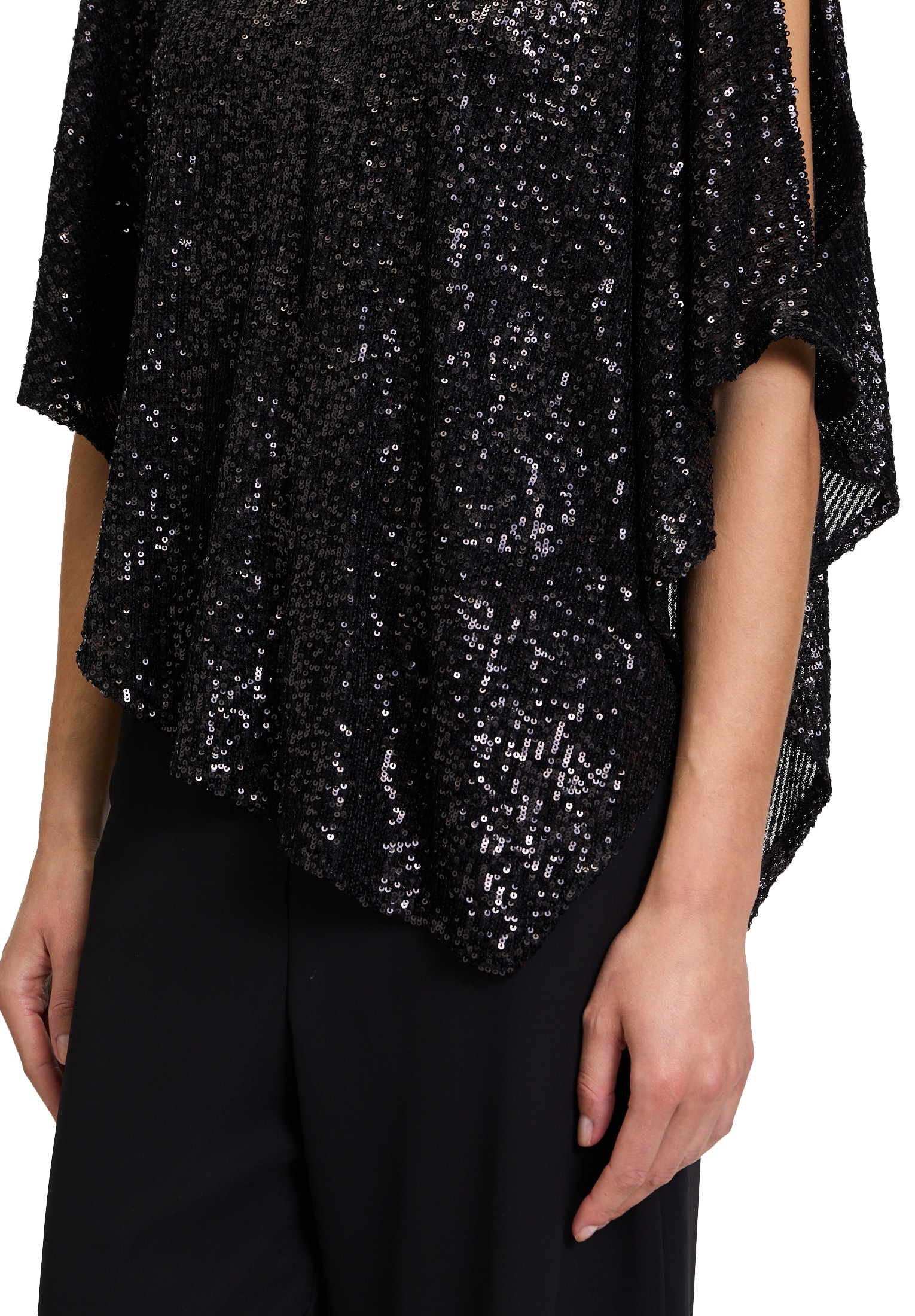 Vera Mont Klassische Bluse »Blusenshirt mit Pailletten«