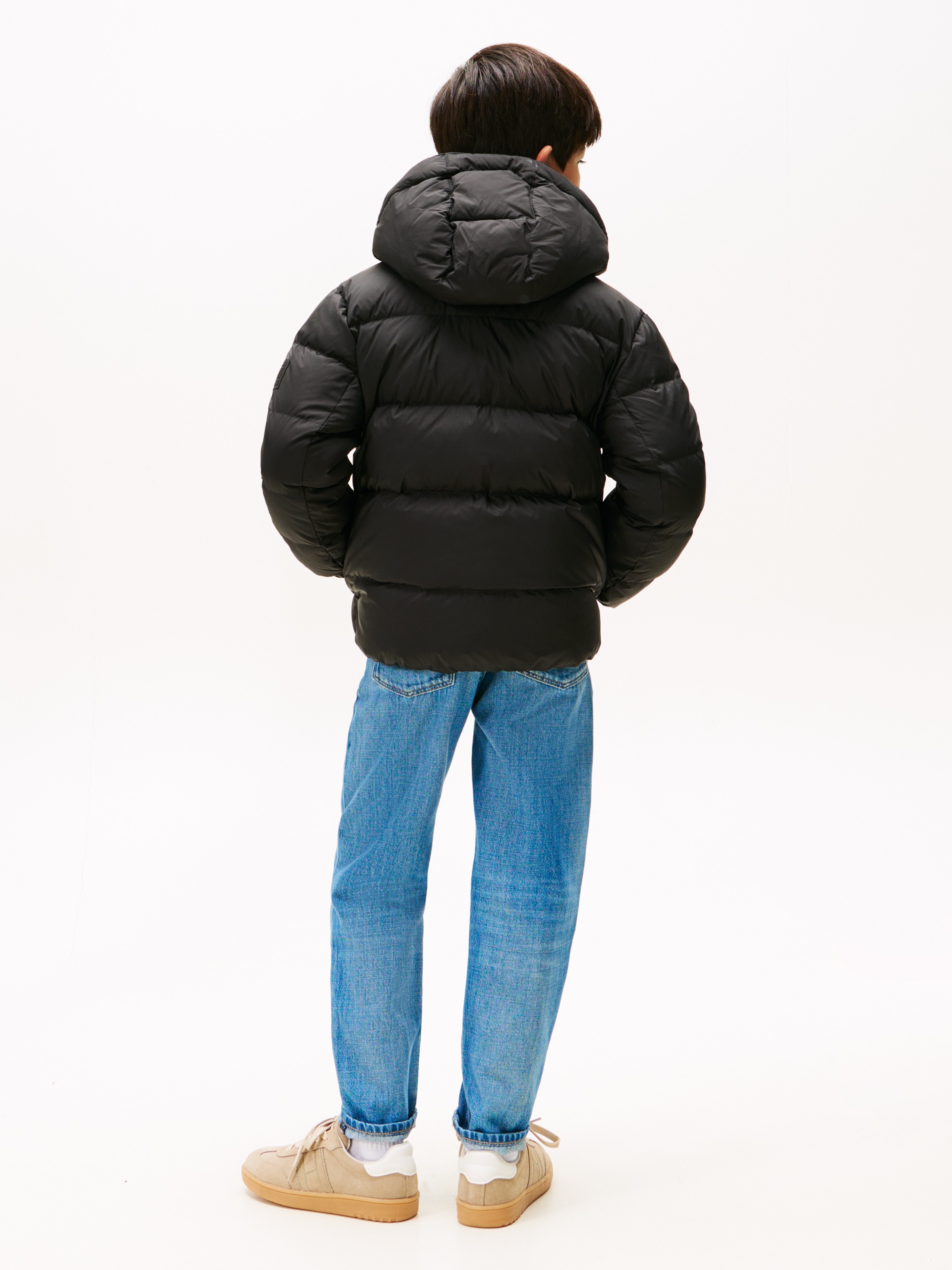 Tommy Hilfiger Steppjacke »ESSENTIAL DOWN JACKET« mit Kapuze Kinder bis 16 Jahre