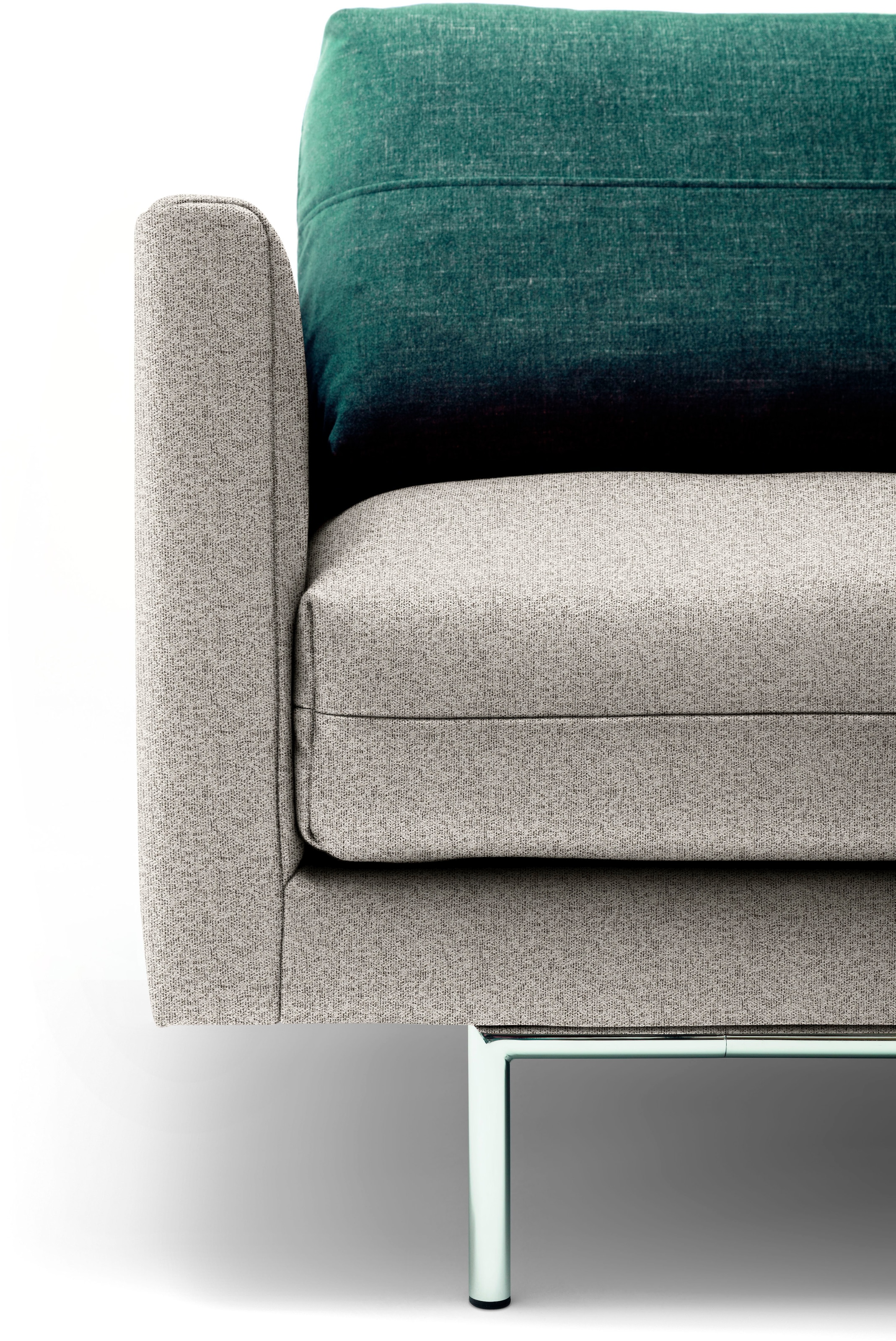 Creation BY ROLF BENZ 4-Sitzer »CR.414, Designsofa, Loungesofa« Wahlweise aus Leder oder Chenille