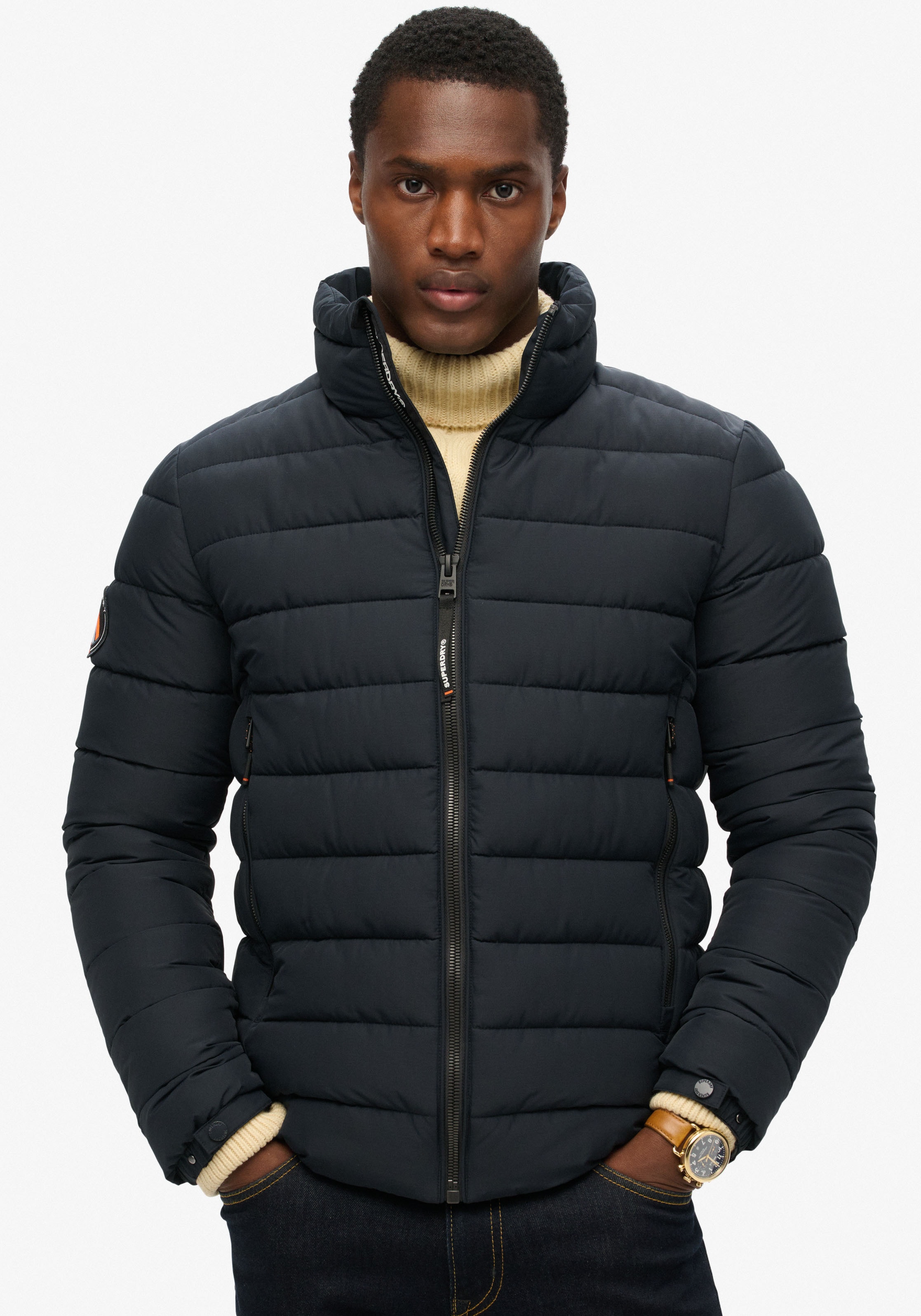 Superdry Steppjacke »FUJI EMB PADDED JACKET«