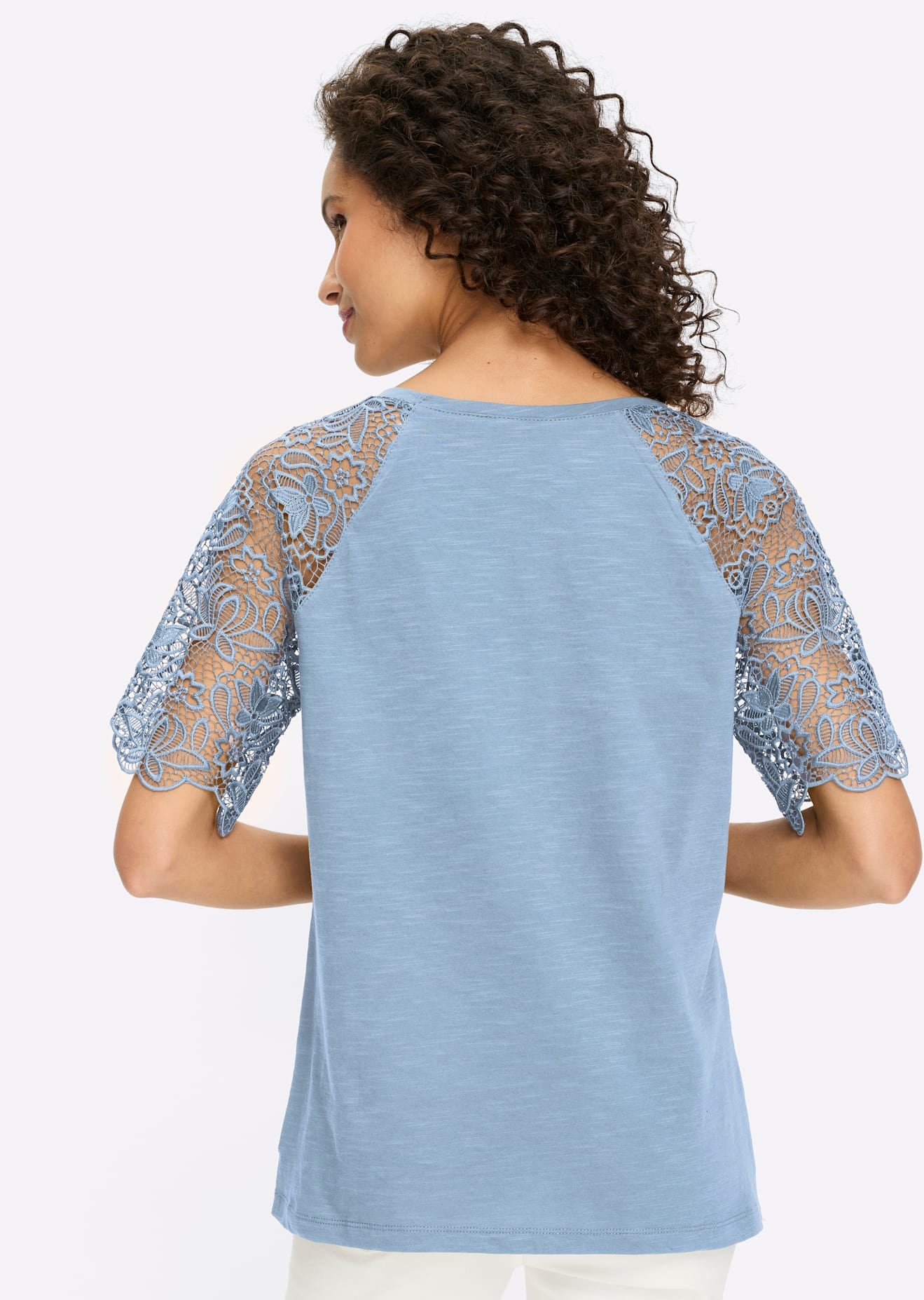 heine Spitzenshirt »Shirt« 1 tlg. tlg.