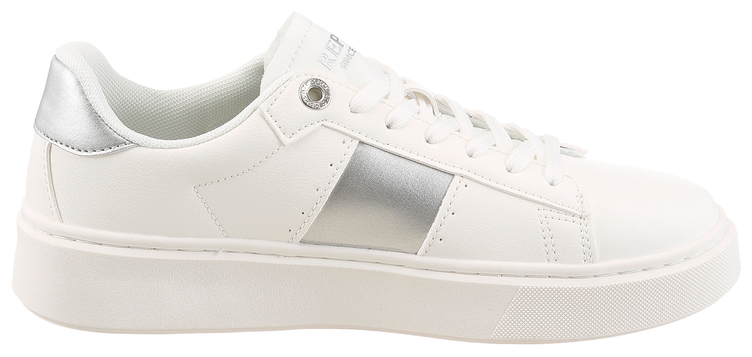 Replay Plateausneaker  Halbschuh, Trend-Sneaker, Schnürschuh mit Metallic-Akzenten