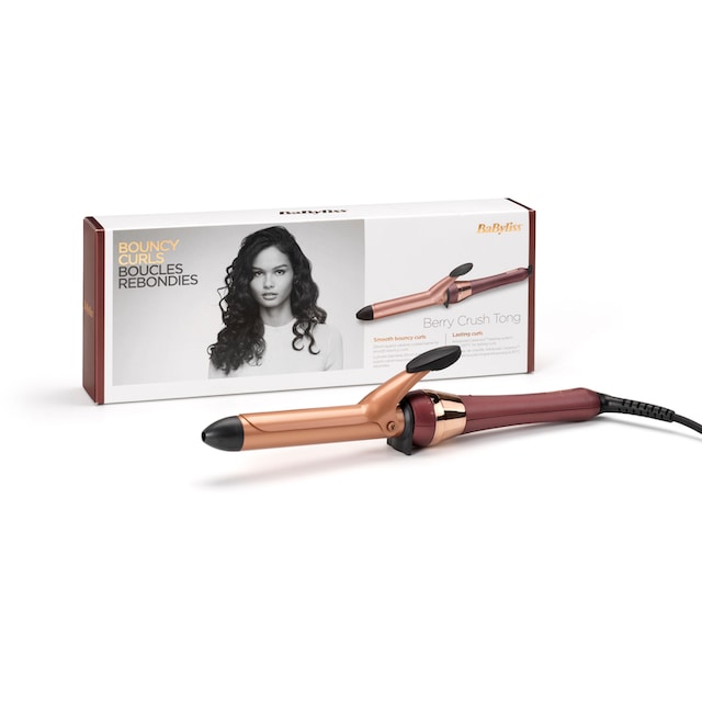 BaByliss Lockenstab »Berry Crush Tong«, Keramik-Beschichtung mit 3 Jahren  XXL Garantie