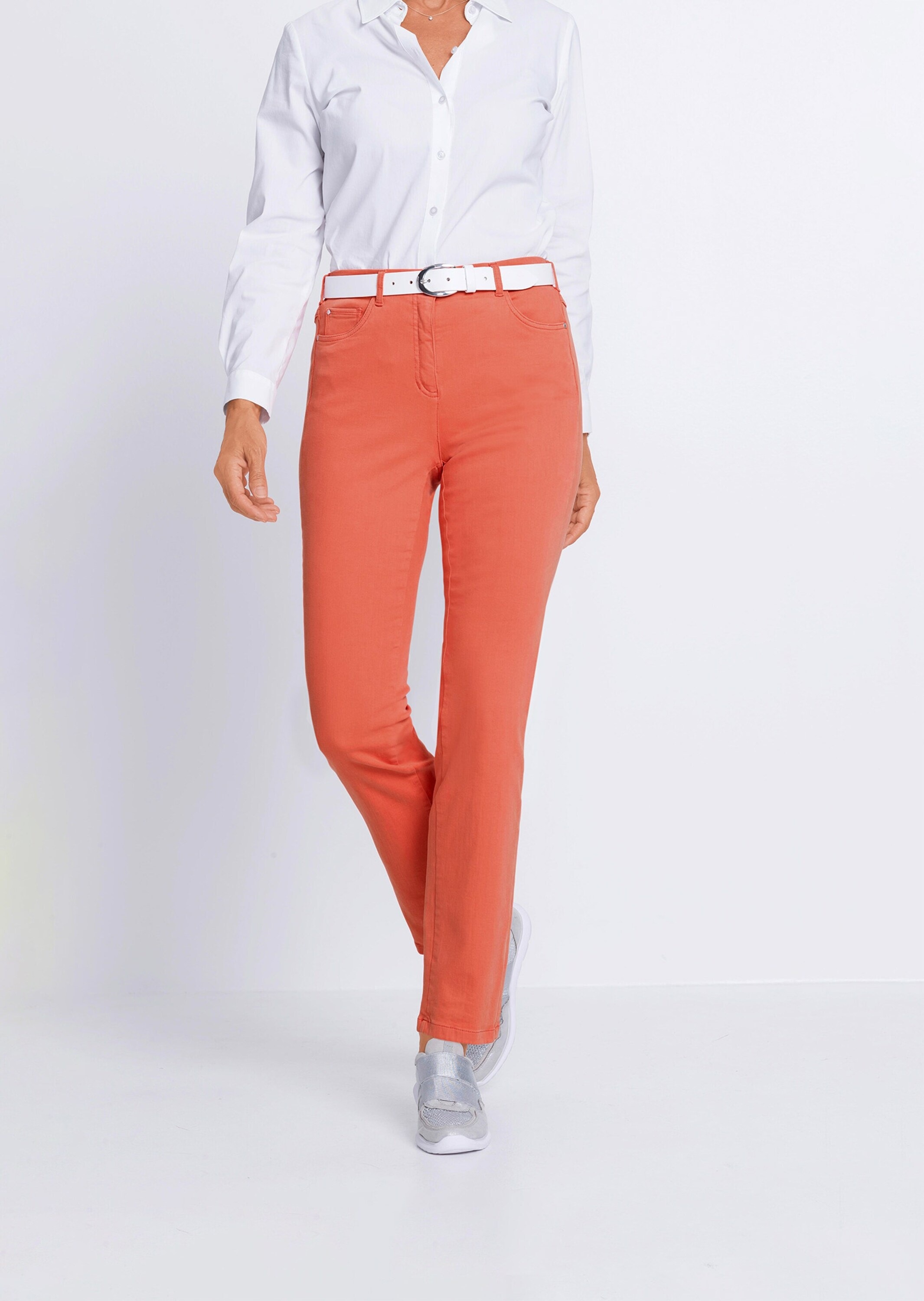 GOLDNER Regular-fit-Jeans »Damen Jeans Slim Fit LOUISA mit Stretch-Anteil«